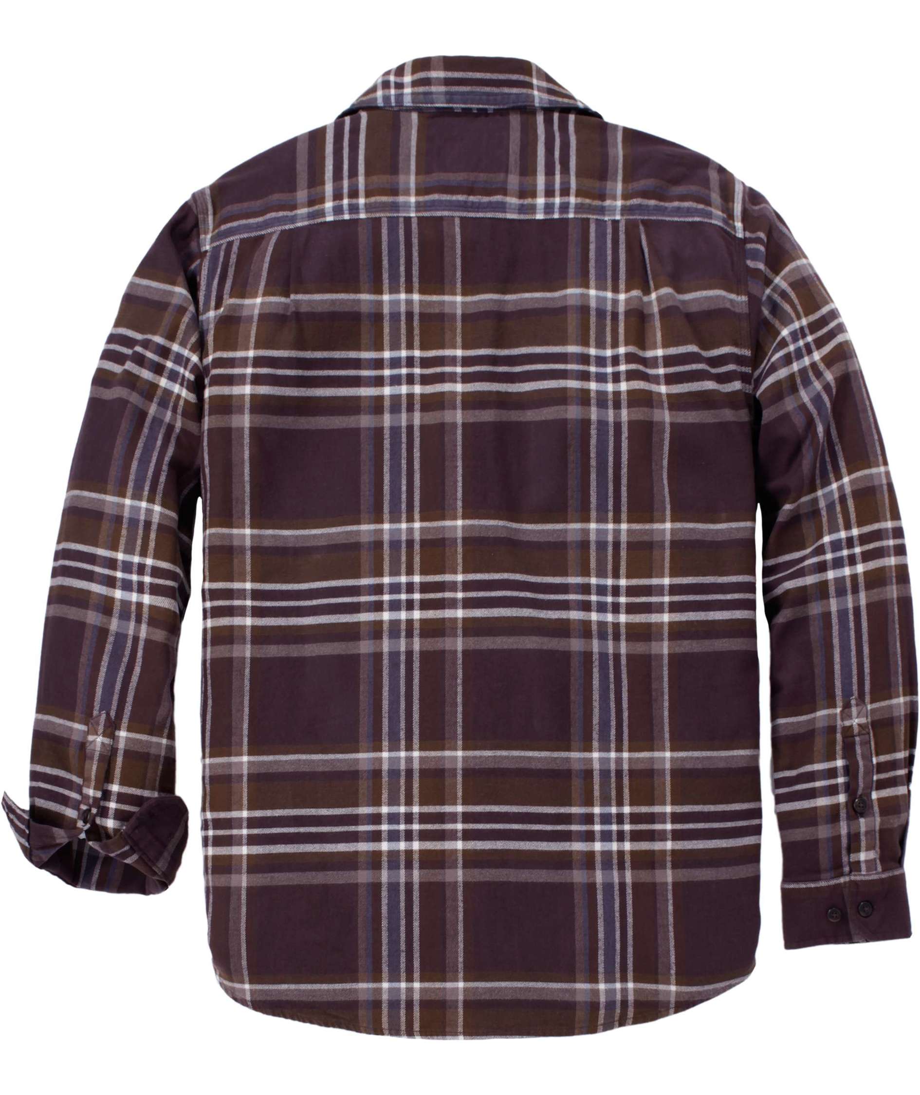 Carhartt flanellskjorta, Dark Sepia, large image number 2