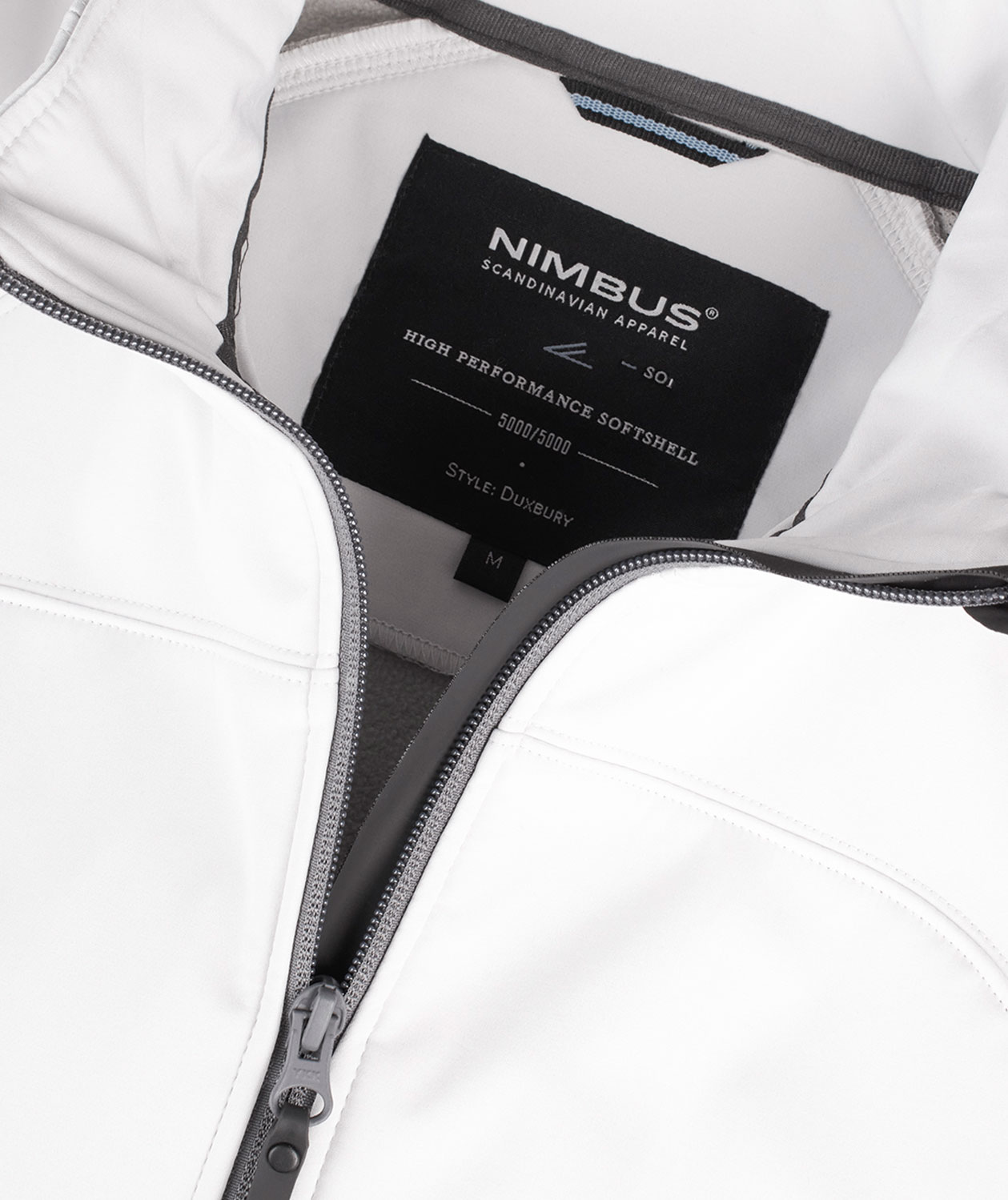 Nimbus Duxbury dame softshelljakke, Hvid, large image number 4