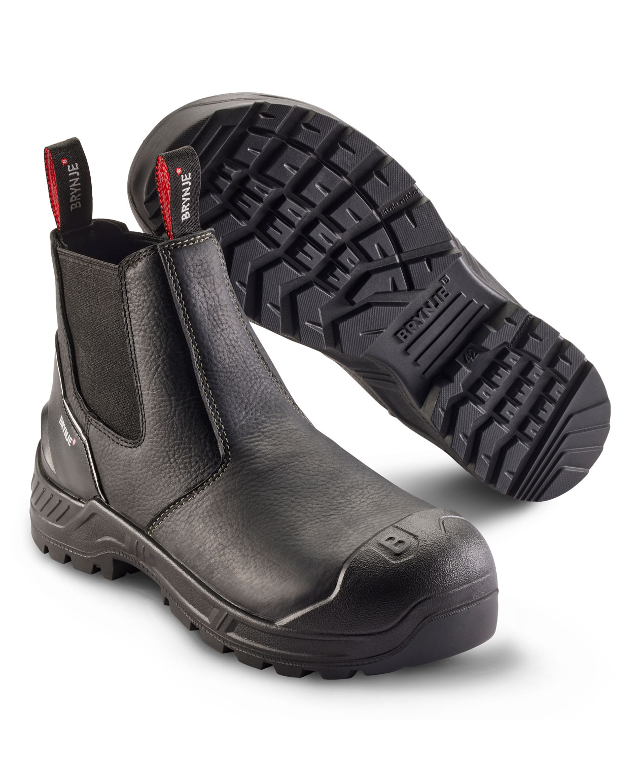 Brynje Boston vernest&oslash;vletter S3, Svart