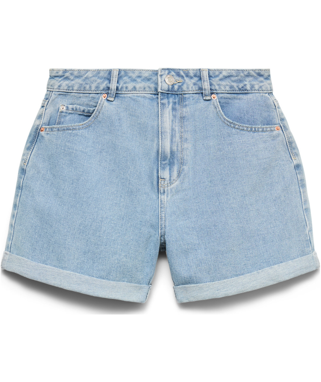 Vero Moda VMZURI denimshorts dam, Light Blue Denim