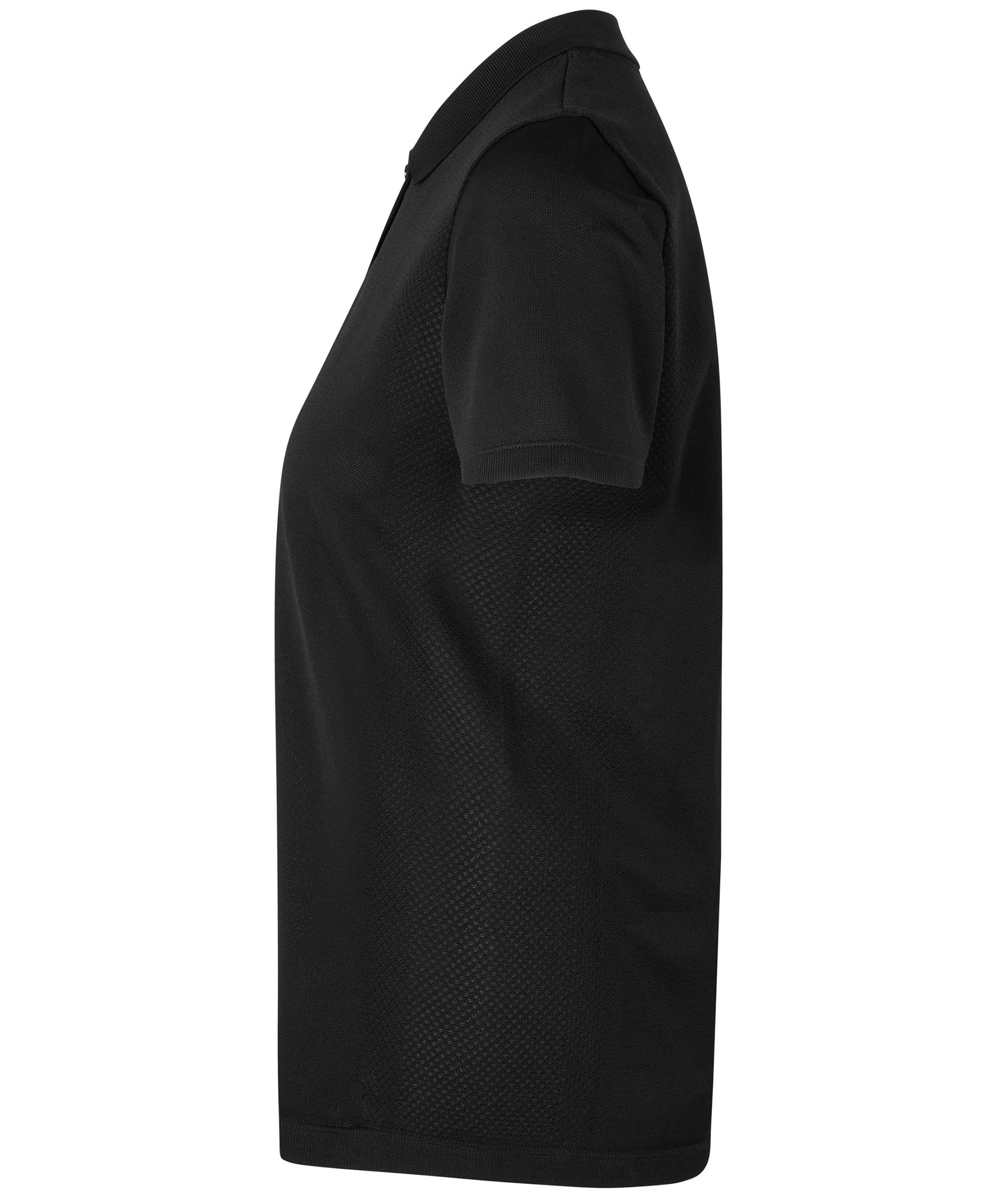 ID Active dame polo T-shirt, Sort, large image number 2