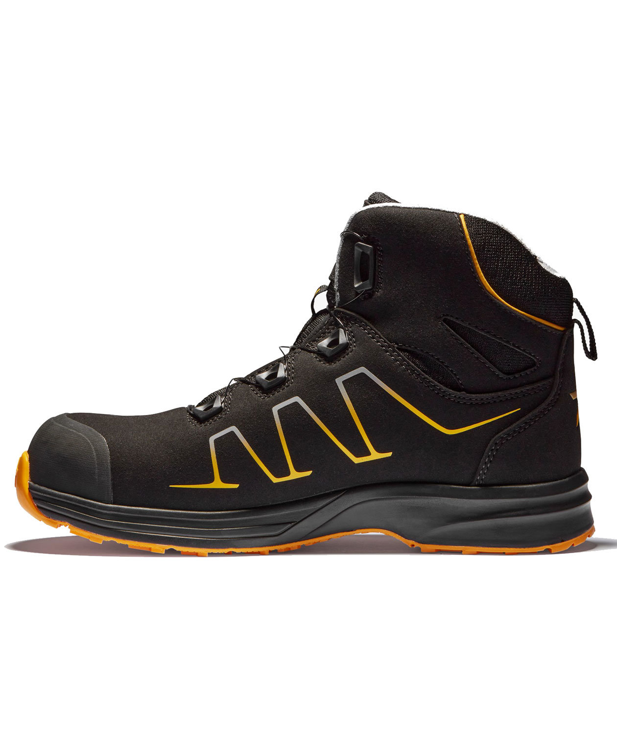 Solid Gear Reckon safety boots S3, Black/Yellow, large image number 3