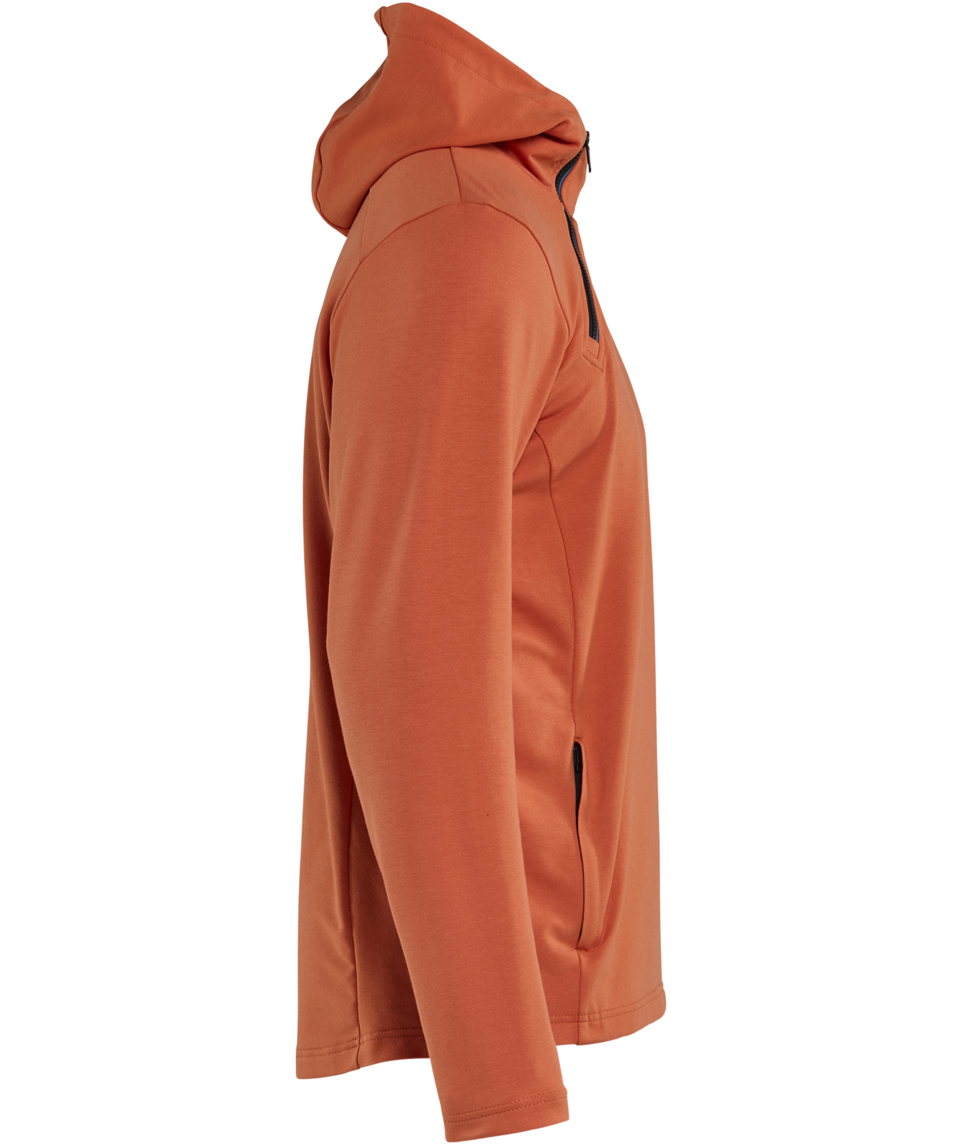 Bl&aring;kl&auml;der Halfzip Hoodie, Orange/Rost, large image number 2