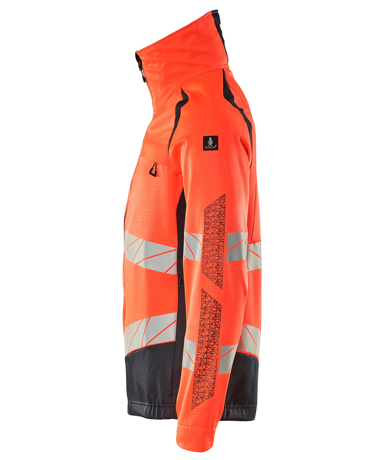 Mascot Accelerate Safe jacka, Varsel R&ouml;d/M&ouml;rk Marin, large image number 2