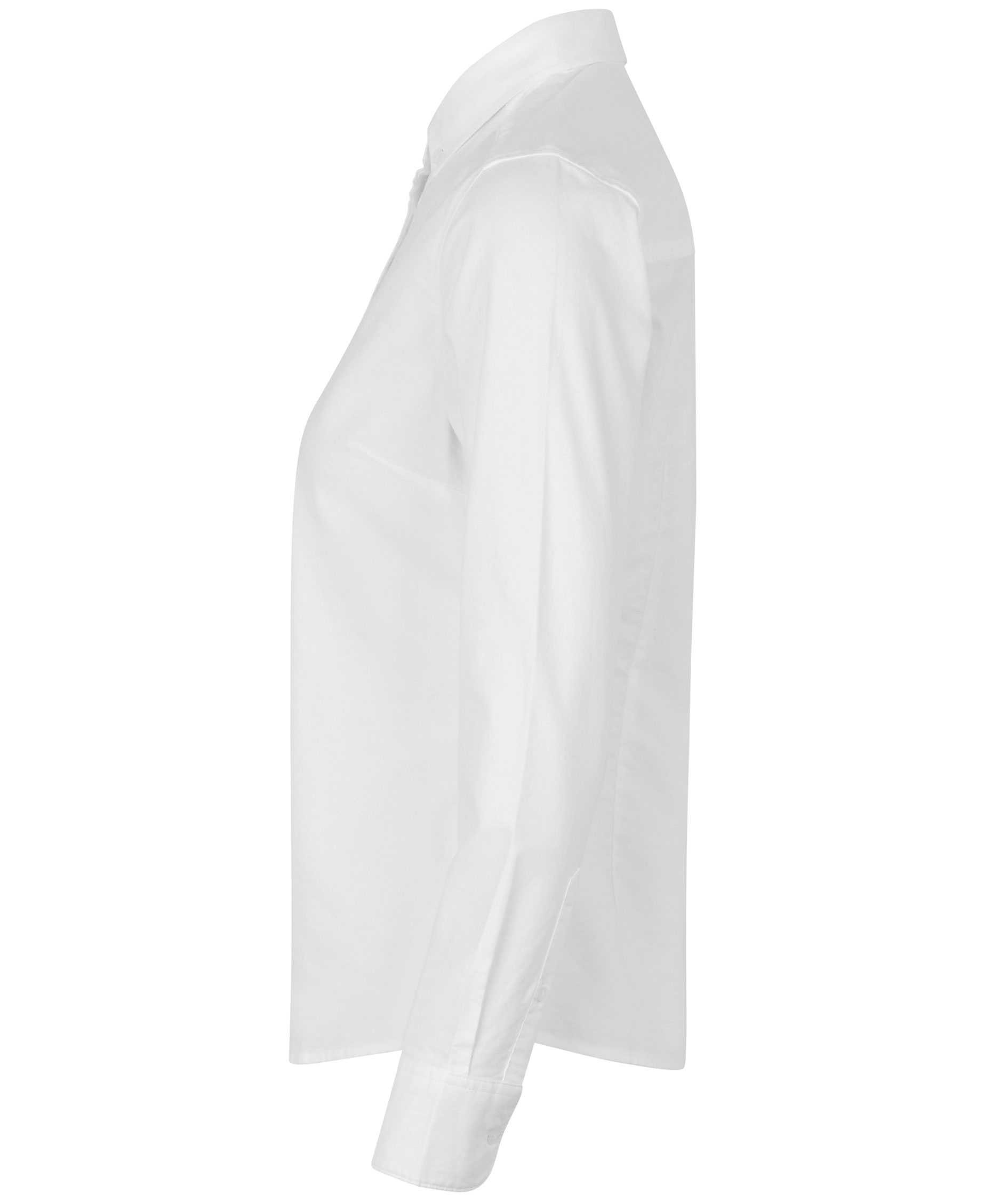 Seven Seas Oxford Modern fit dameskjorte, Hvid, large image number 2