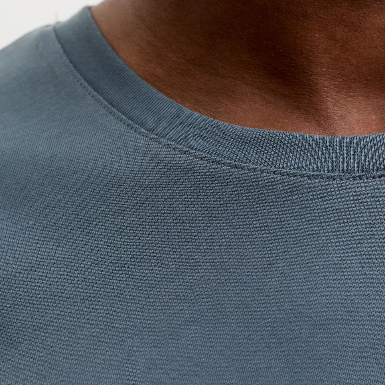 Jack & Jones JJEORGANIC basic T-Shirt, Turbulence, large image number 4