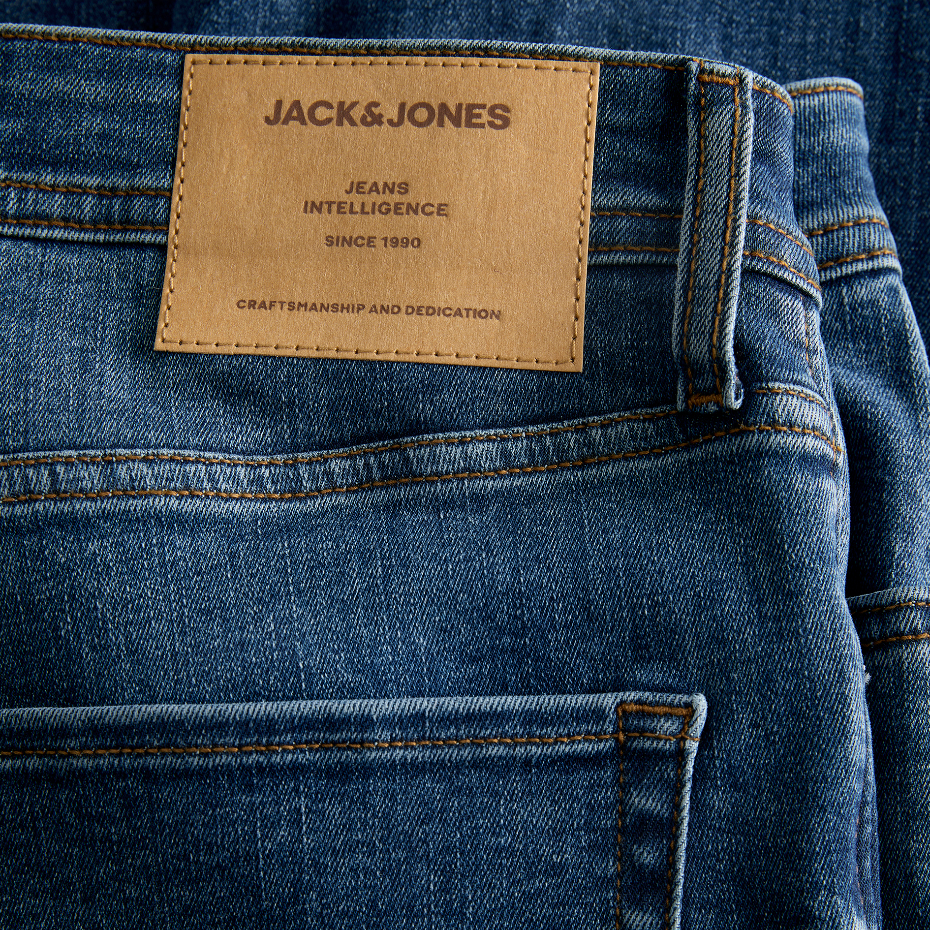Jack & Jones JJIMIKE JJORIGINAL ST172 Jeans, Blue Denim, large image number 3