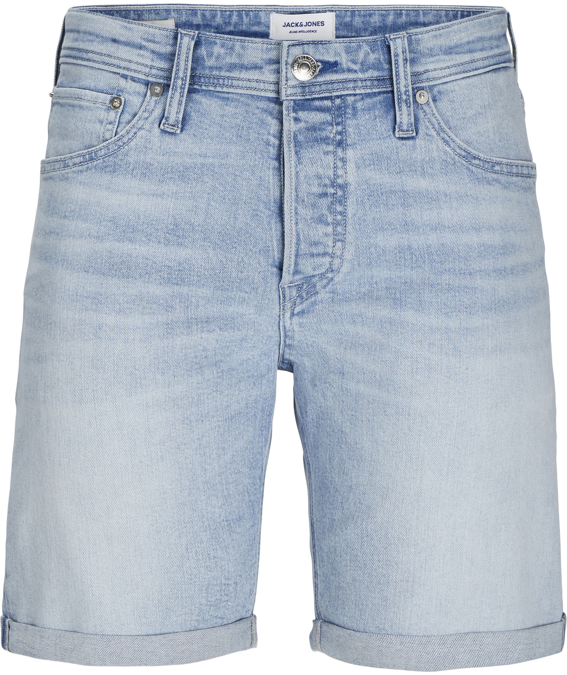 Jack & Jones JJIRICK JJORIGINAL AM360 shorts, Light Blue Denim