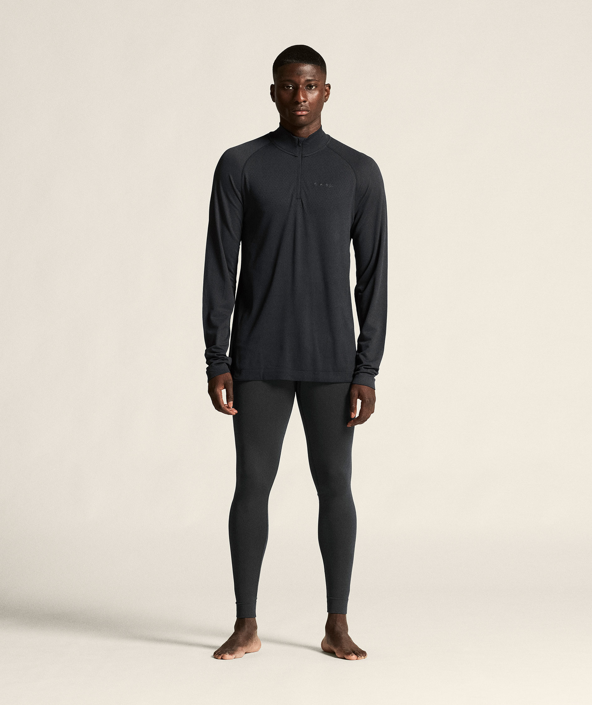 Craft Active Comfort 2 half zip baselayertr&ouml;ja, Black, large image number 5