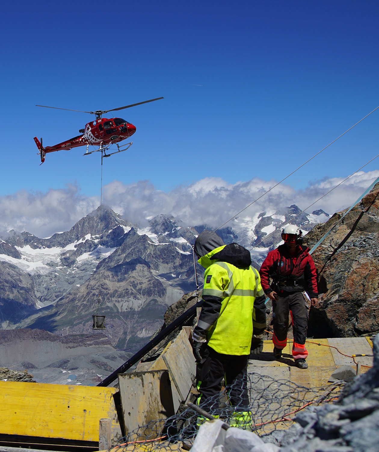 Helly Hansen ICU shell jacket, Hi-vis yellow/charcoal, large image number 3