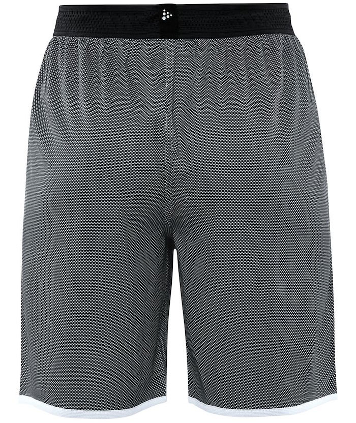 Craft Progress Wende Damenshorts, Schwarz/Wei&szlig;, large image number 2