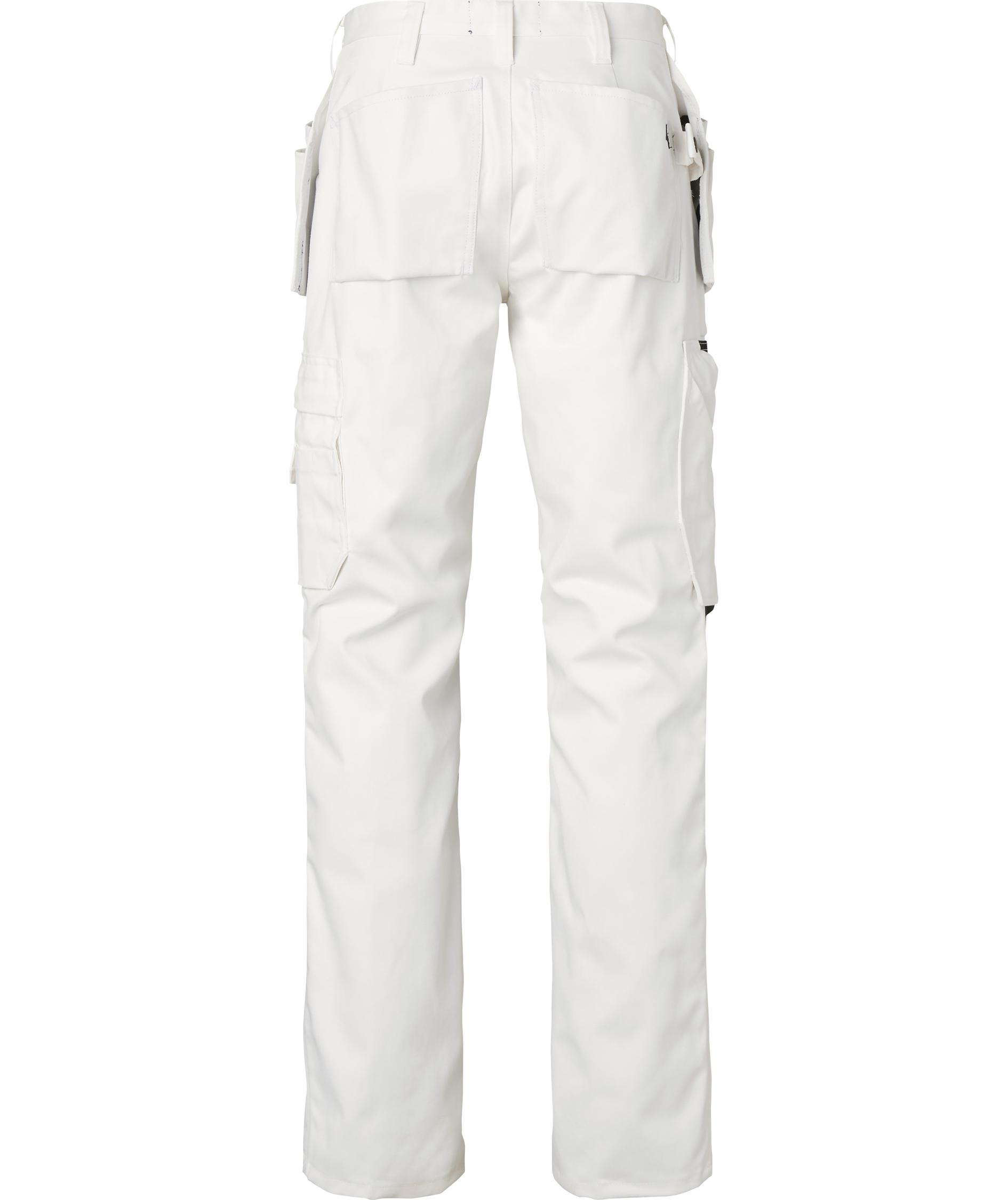 Top Swede h&aring;ndverksbukse 2515, Hvit/Svart