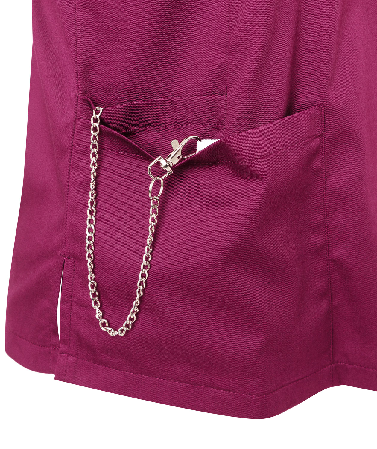 Karlowsky Essential Damen Kasack, Fuchsie, large image number 3