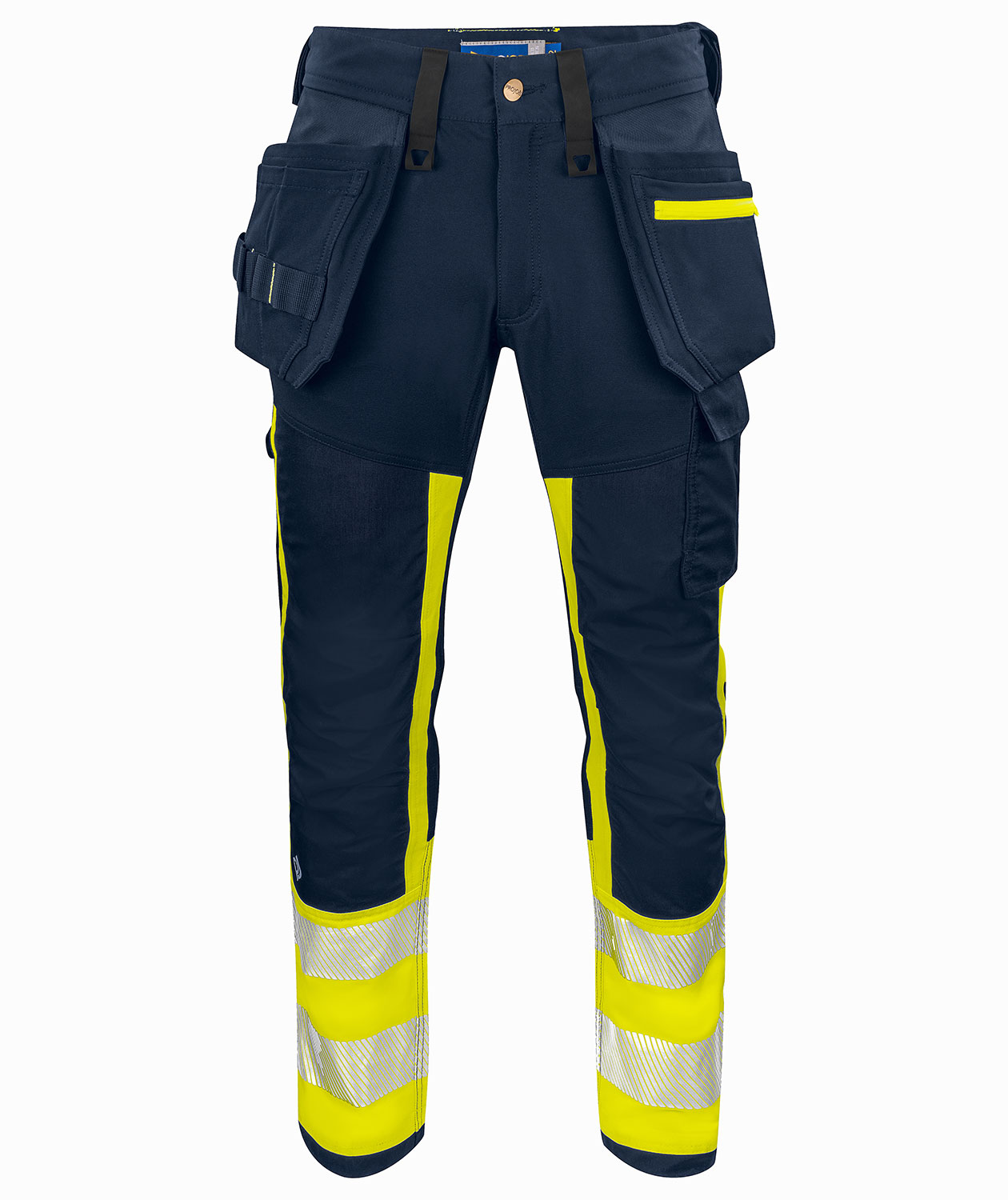 Varsel yellow/marinbl&aring;