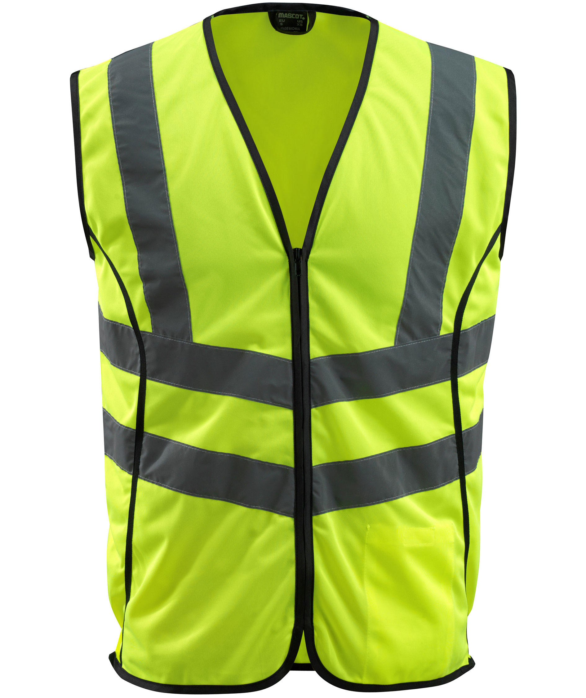 Mascot Safe Supreme Wingate reflective safety vest, Hi-Vis Yellow, large image number 0