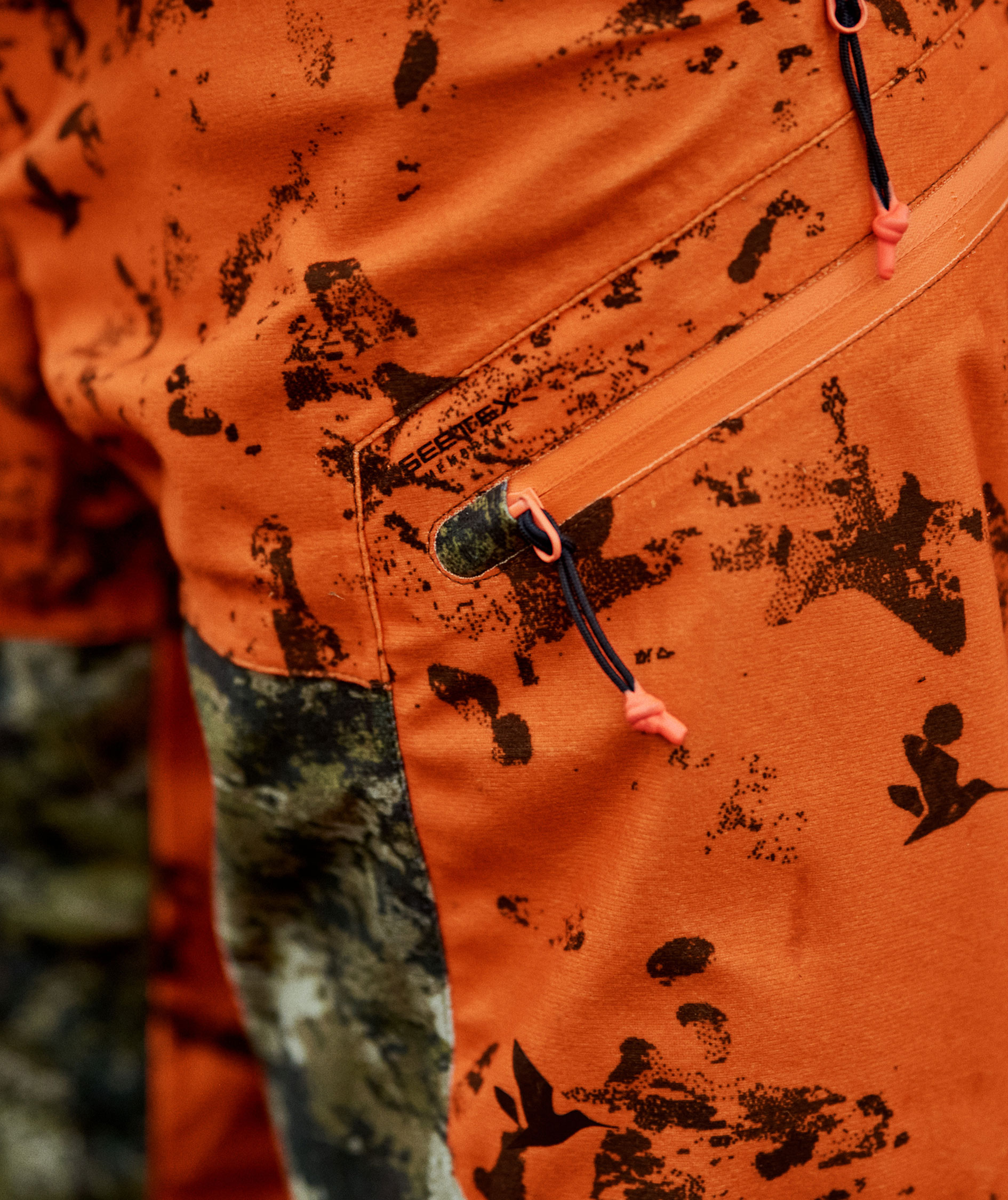 Seeland Vantage jakt bukse, InVis green/InVis orange blaze, large image number 8