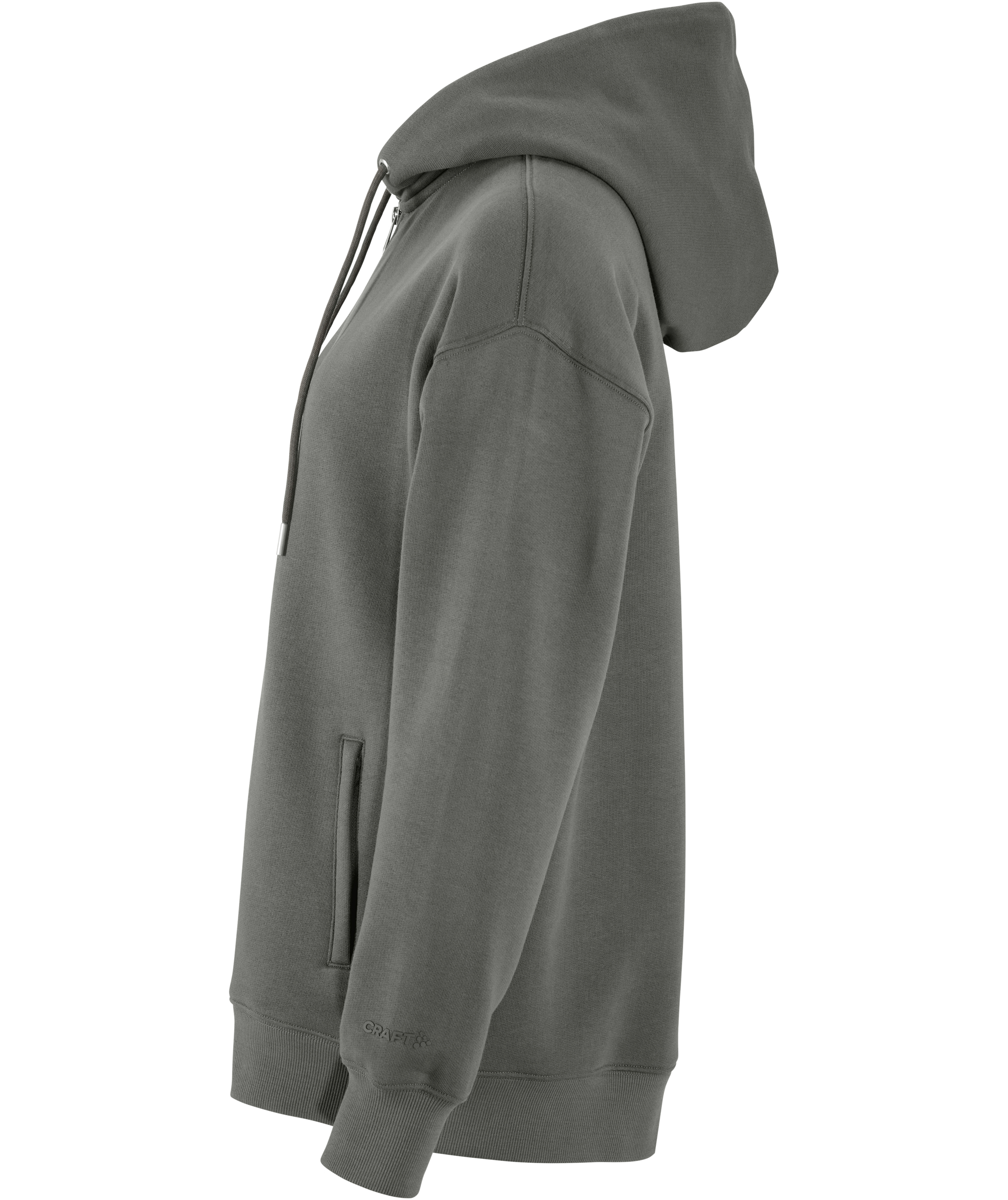 Craft Frequent hoodie med dragkedja dam, Lava, large image number 4