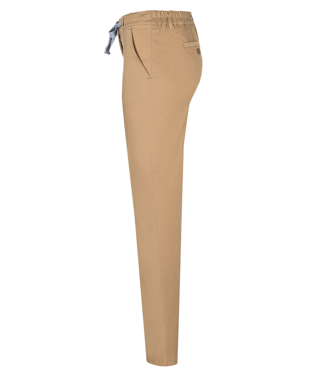 Karlowsky dame chino bukser med stretch, Sahara, large image number 3