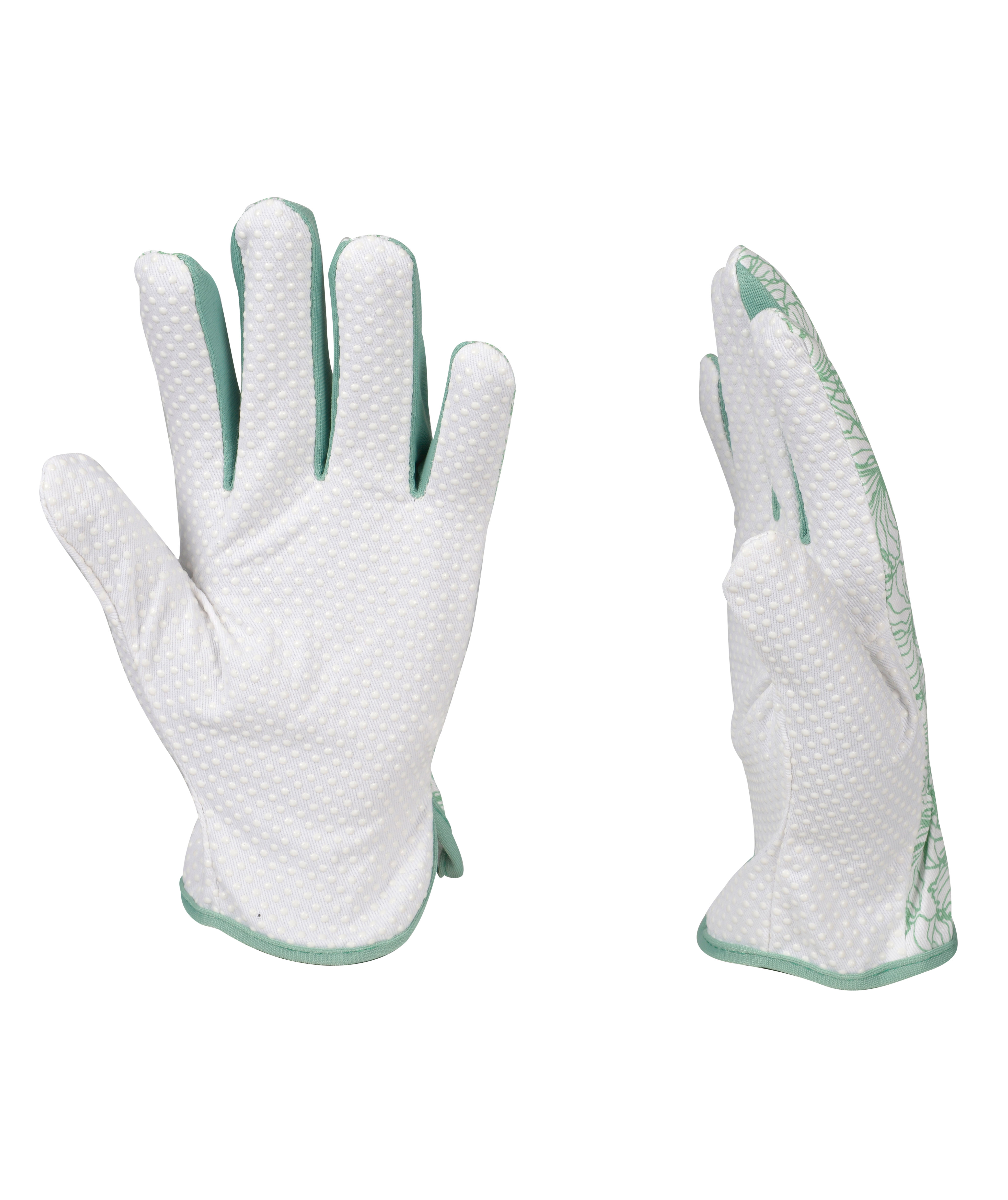 OX-ON Garden Comfort 5303 arbetshandskar, Gr&ouml;n/Vit, Gr&ouml;n/Vit, large image number 2