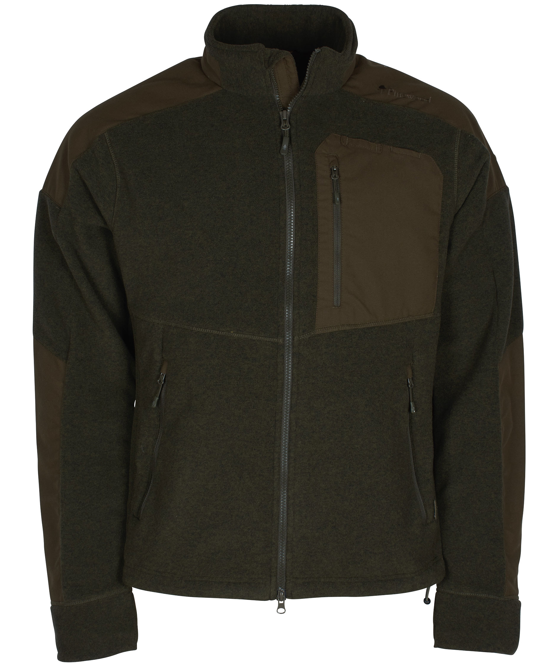 Pinewood&nbsp;Sm&aring;land Forest fleecejakke, Jagtgr&oslash;n