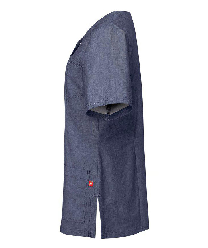 Segers stretch dame tunika, Denim bl&aring;, large image number 2