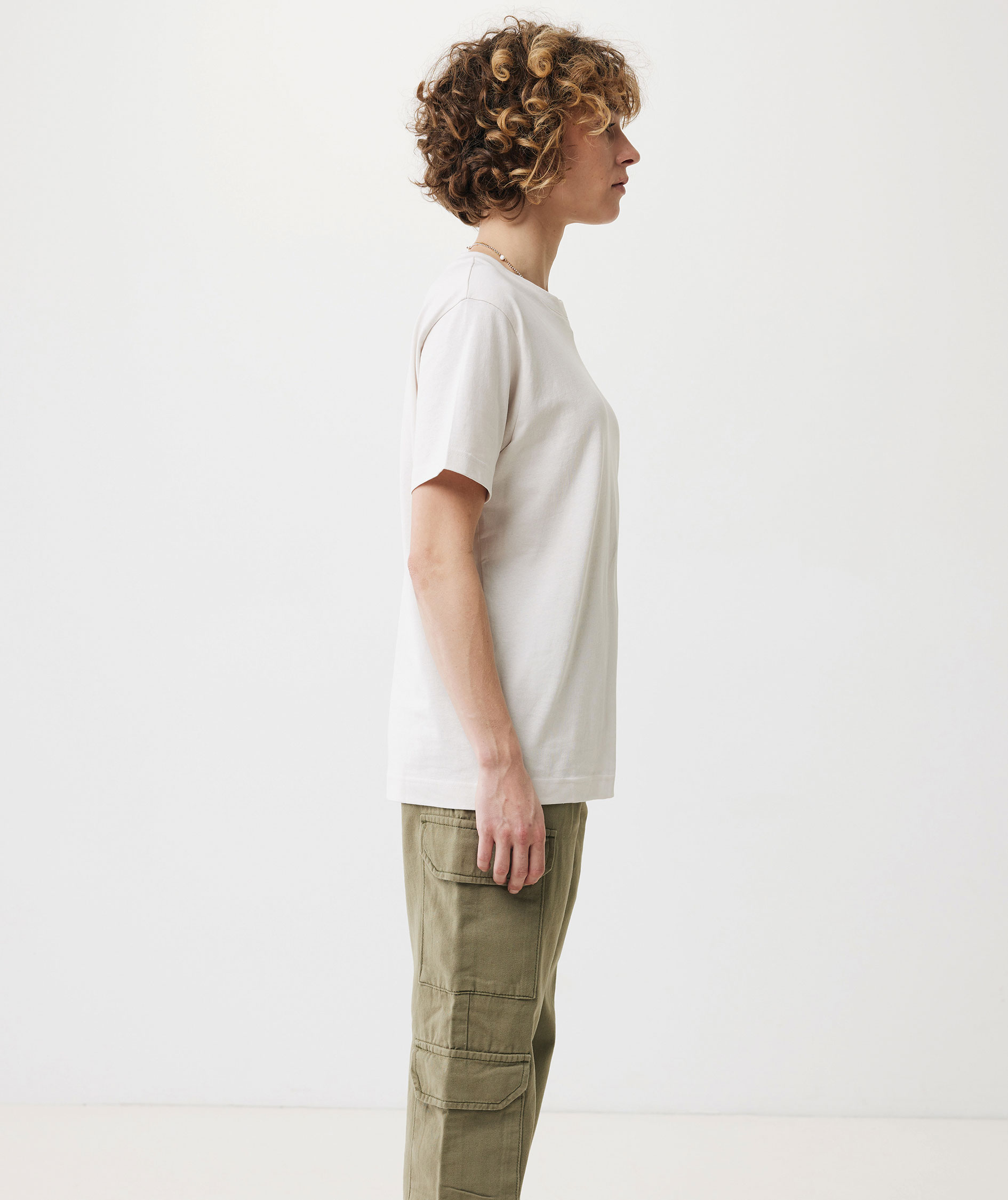 Iqoniq Kakadu T-shirt, Ivory White, large image number 9