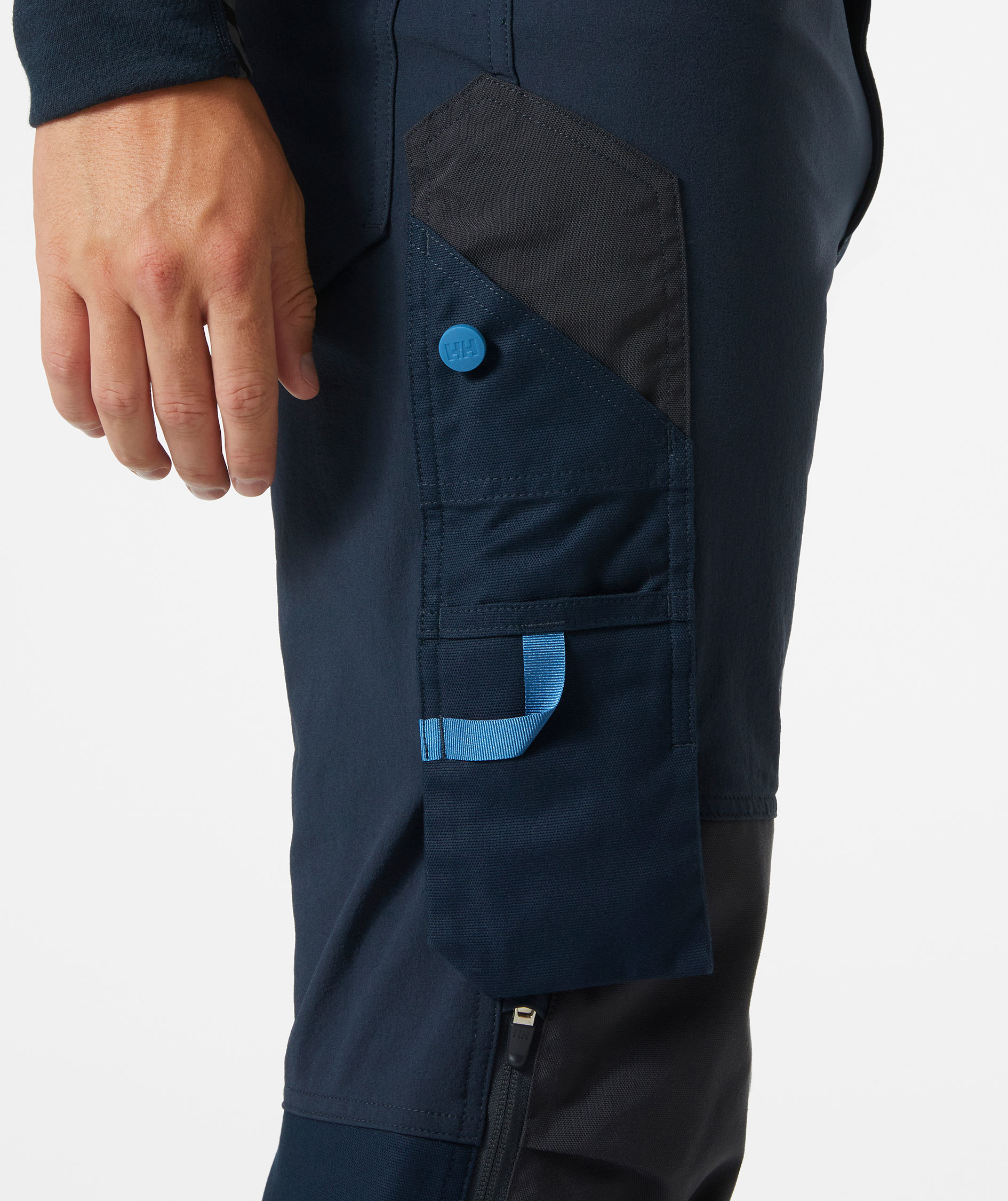 Helly Hansen Oxford 4X work trousers full stretch, Navy/Ebony, large image number 5