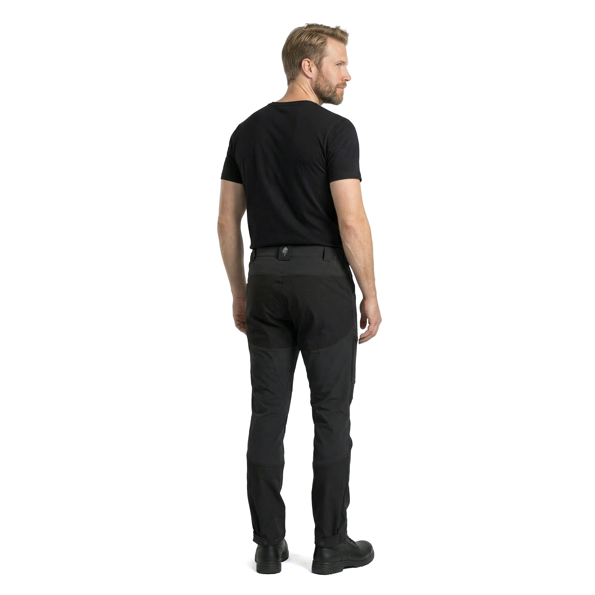 Pinewood Active Outdoor bukser, Black, large image number 3