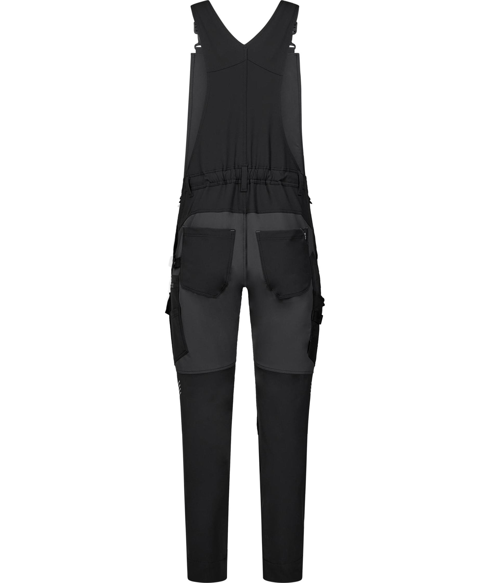 Engel Entire h&auml;ngselbyxa full stretch, Black/Anthracite Grey, large image number 3