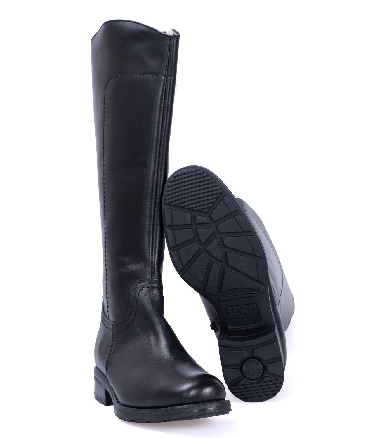 Soldini arbetsst&ouml;vlar O2 dam, Svart