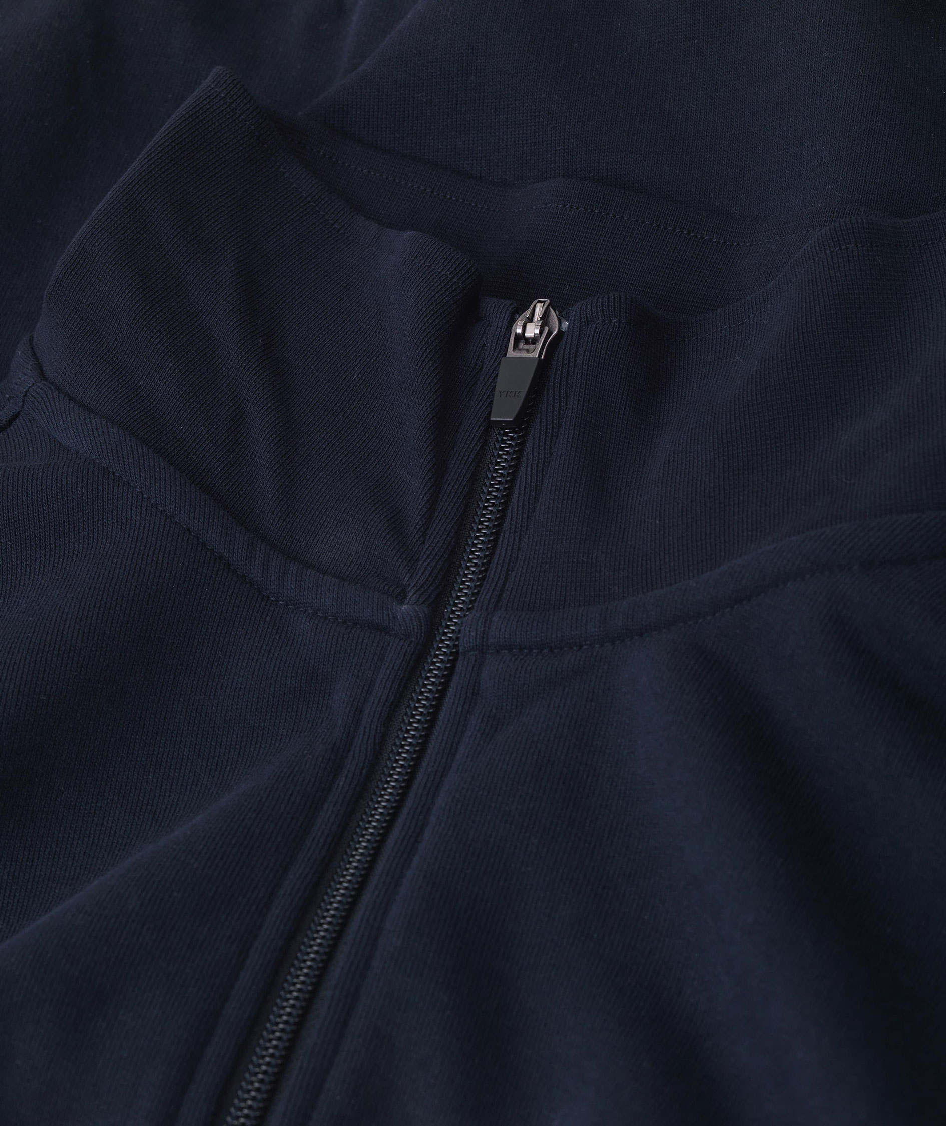 ID Sweatshirt med kort lynl&aring;s, Marine, large image number 3