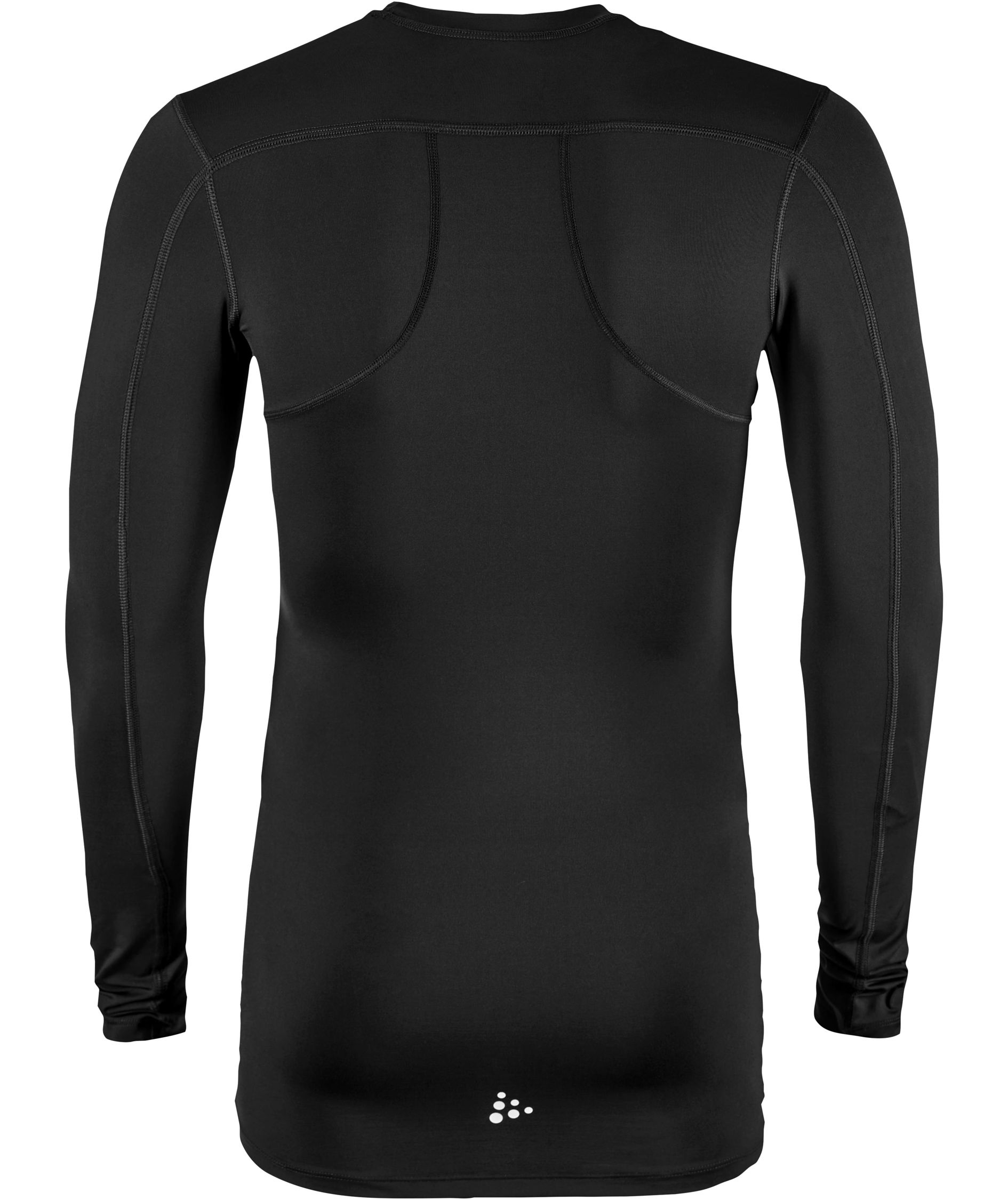 Craft Pro Control Compression lang&aelig;rmet T-shirt, Black, large image number 2