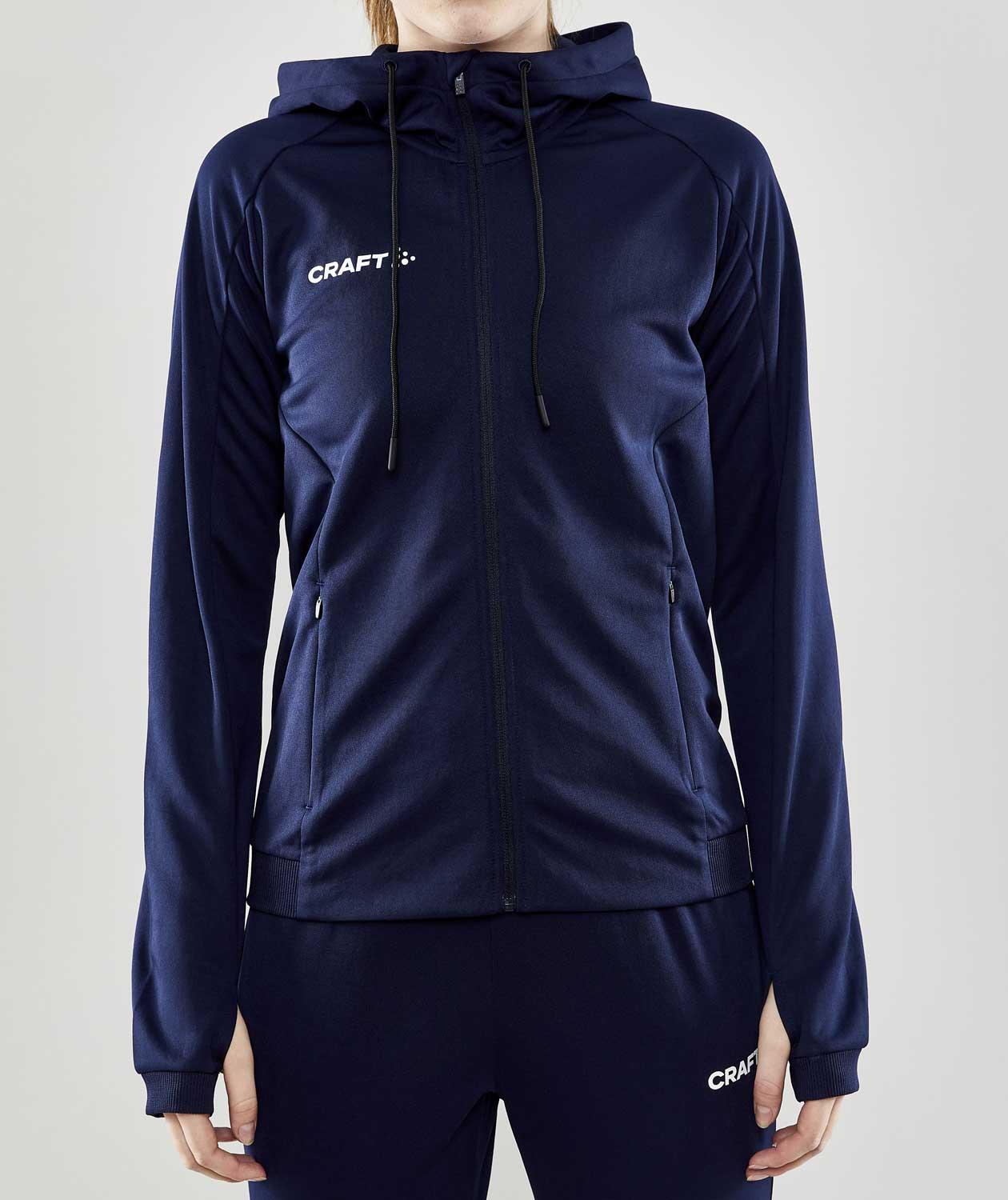 Craft Evolve hoodie dam, Navy