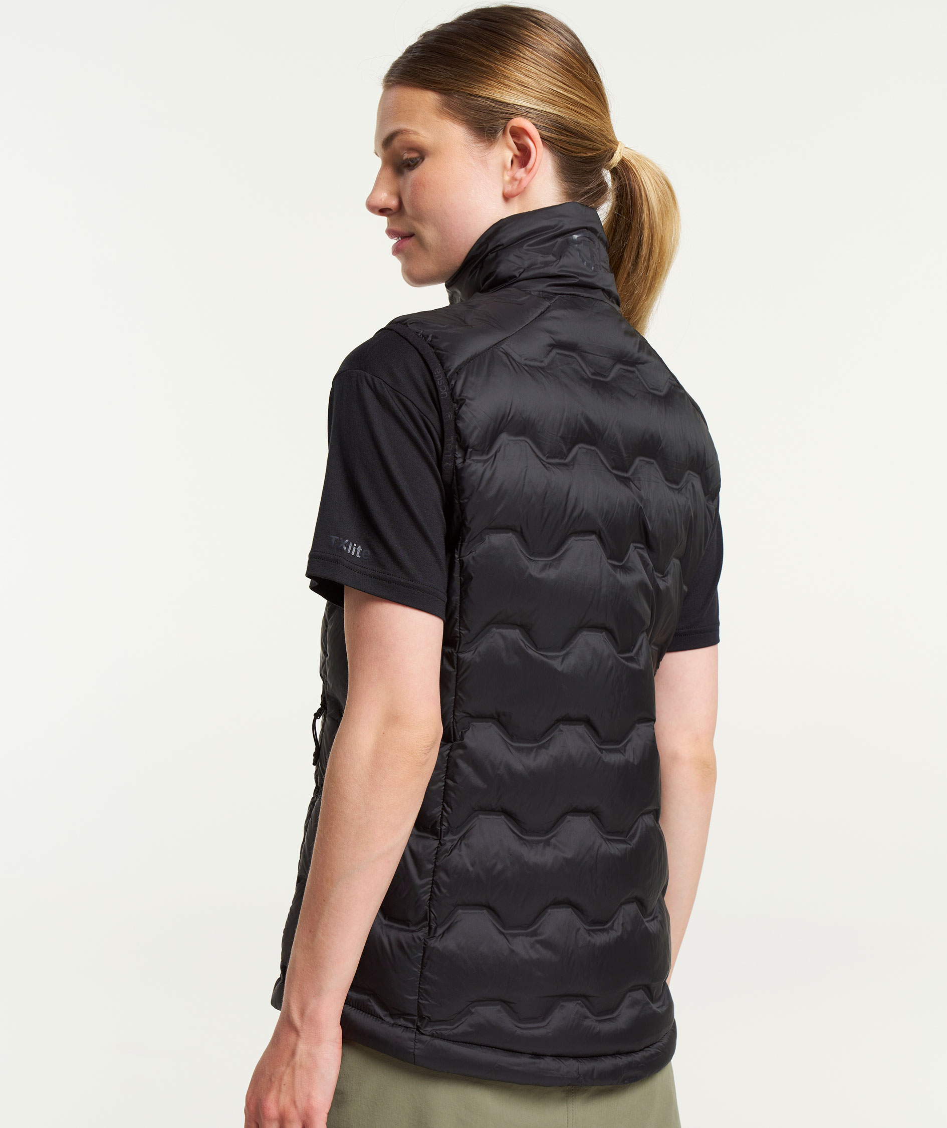 Tenson TXlite Shibui women's down vest, Black, large image number 3