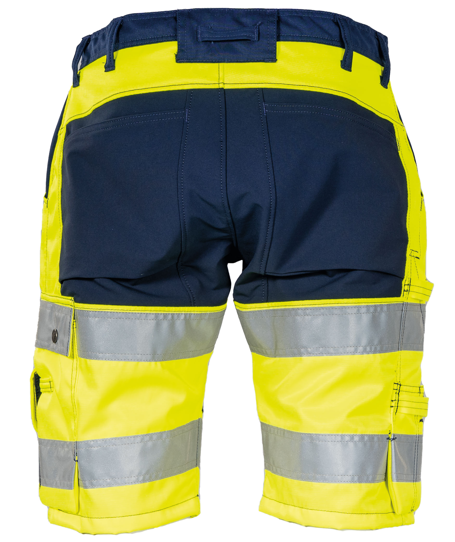 Tranemo Vision HV Arbeitsshorts, Hi-Vis gelb/marine