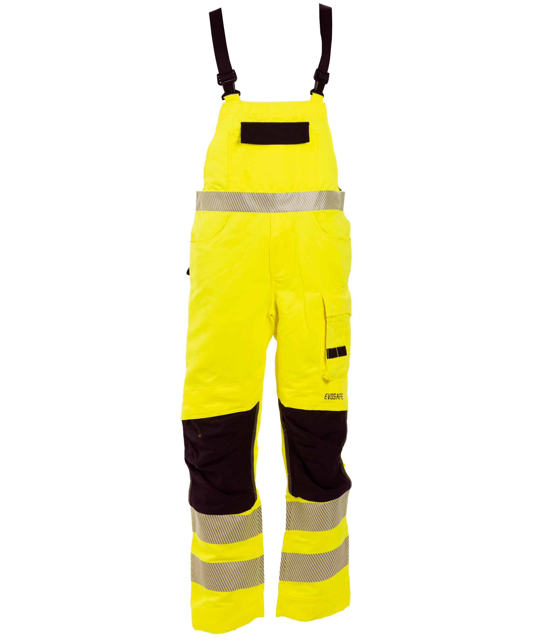 Viking EVOSAFE bib and braces, Hi-vis Yellow/Black, large image number 0