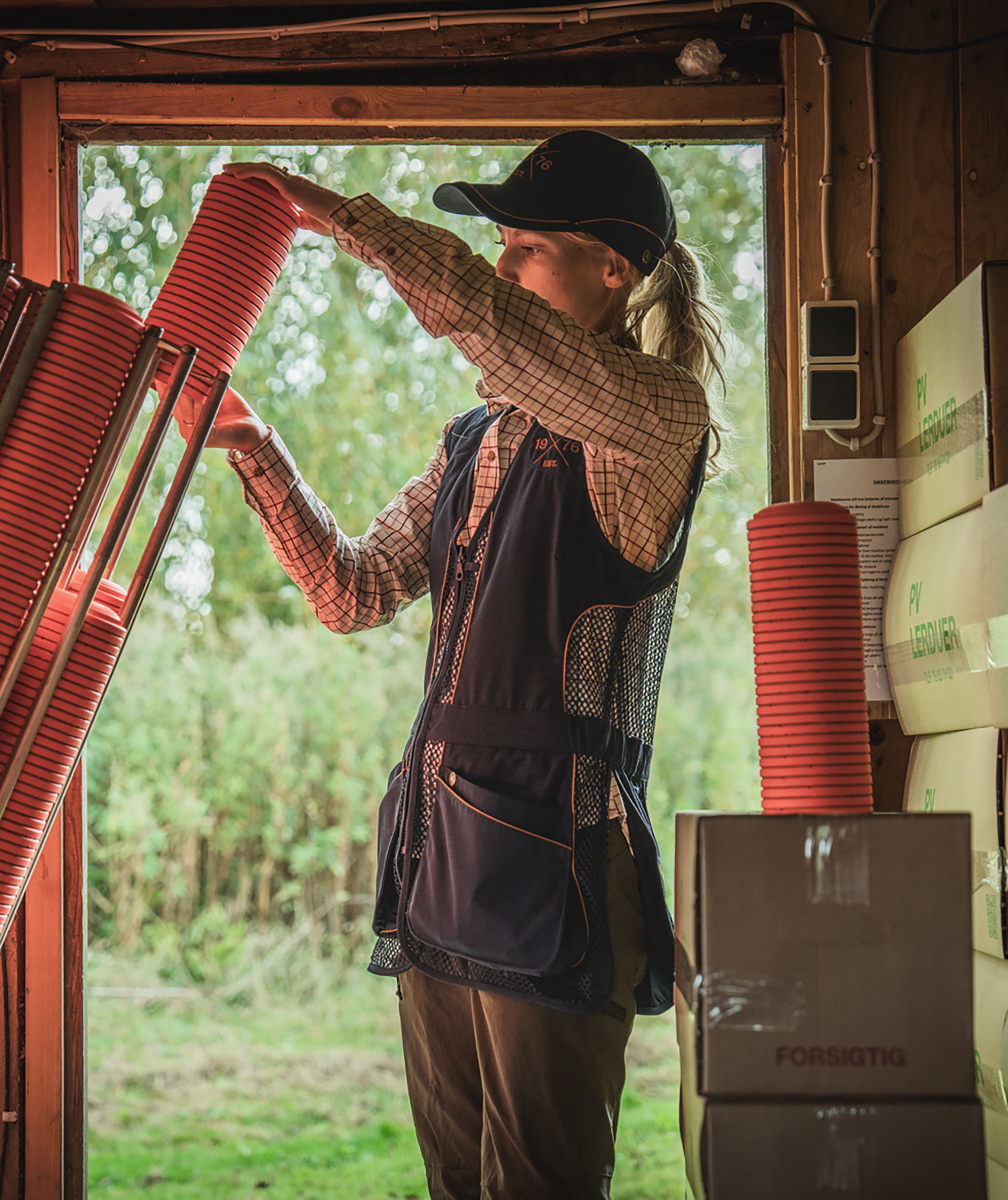 Seeland Skeet Ivy Limited Edition women's shooting vest, Dark Sapphire, large image number 11