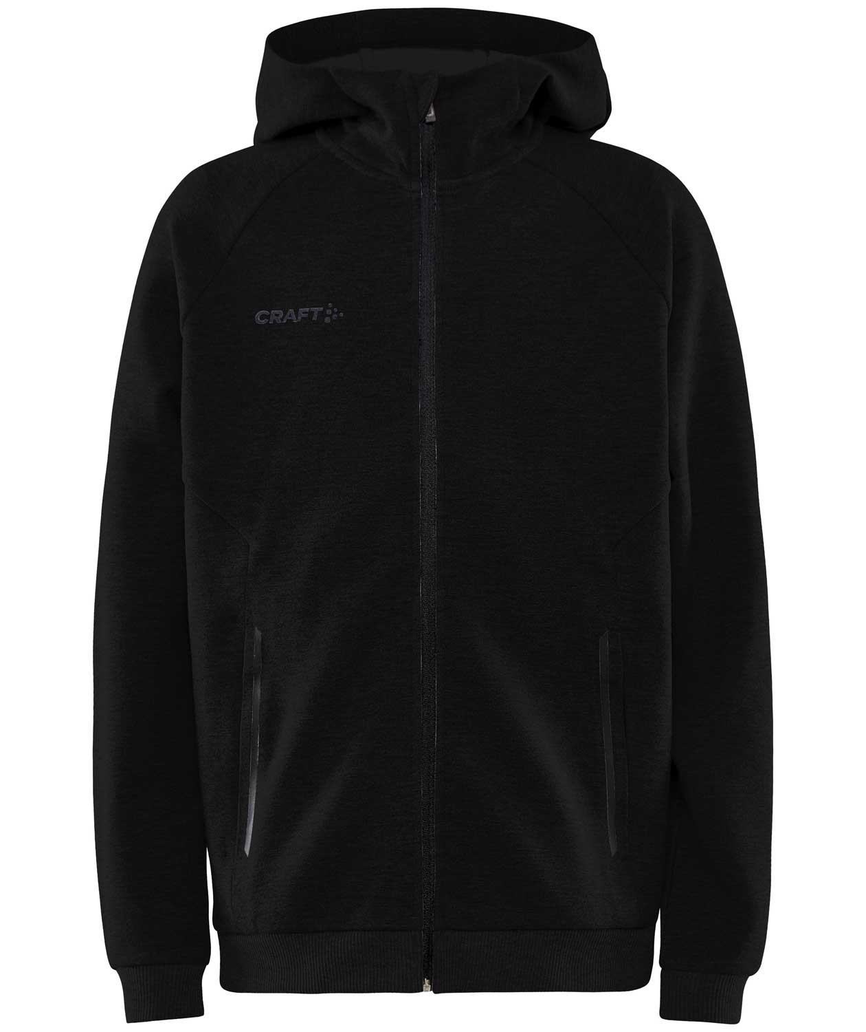 Craft Core Soul Full Zip Hoodie f&uuml;r Kinder, Schwarz