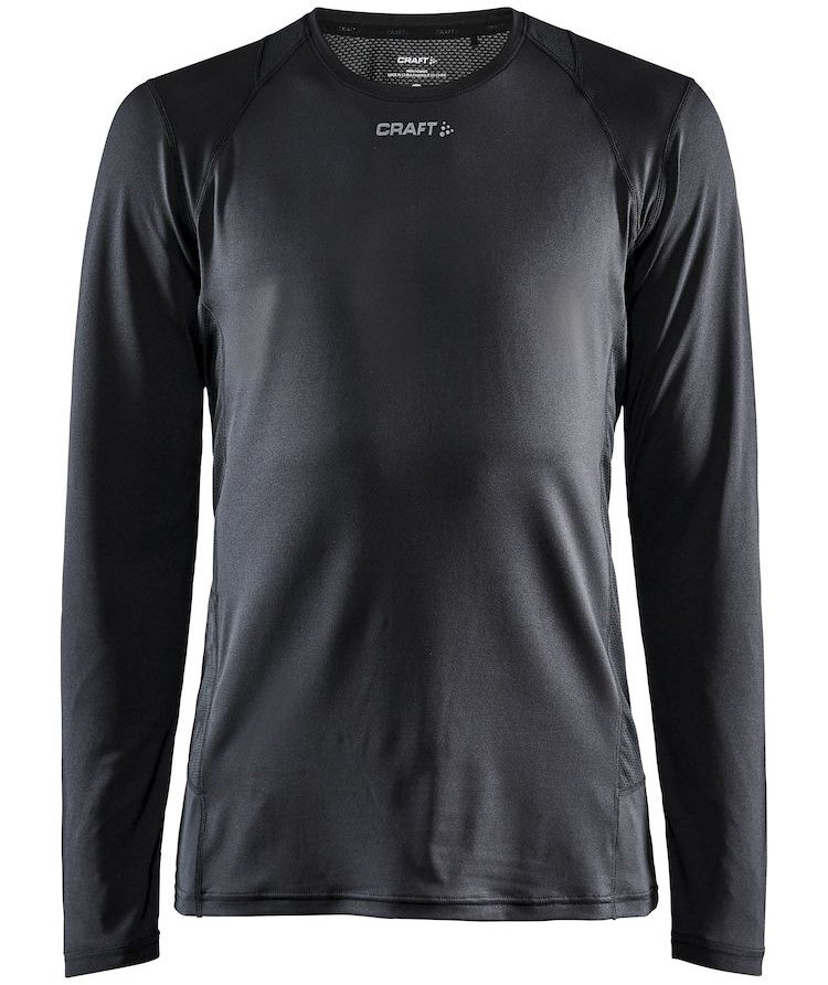 Craft Essence l&aring;ng&auml;rmad T-shirt, Svart