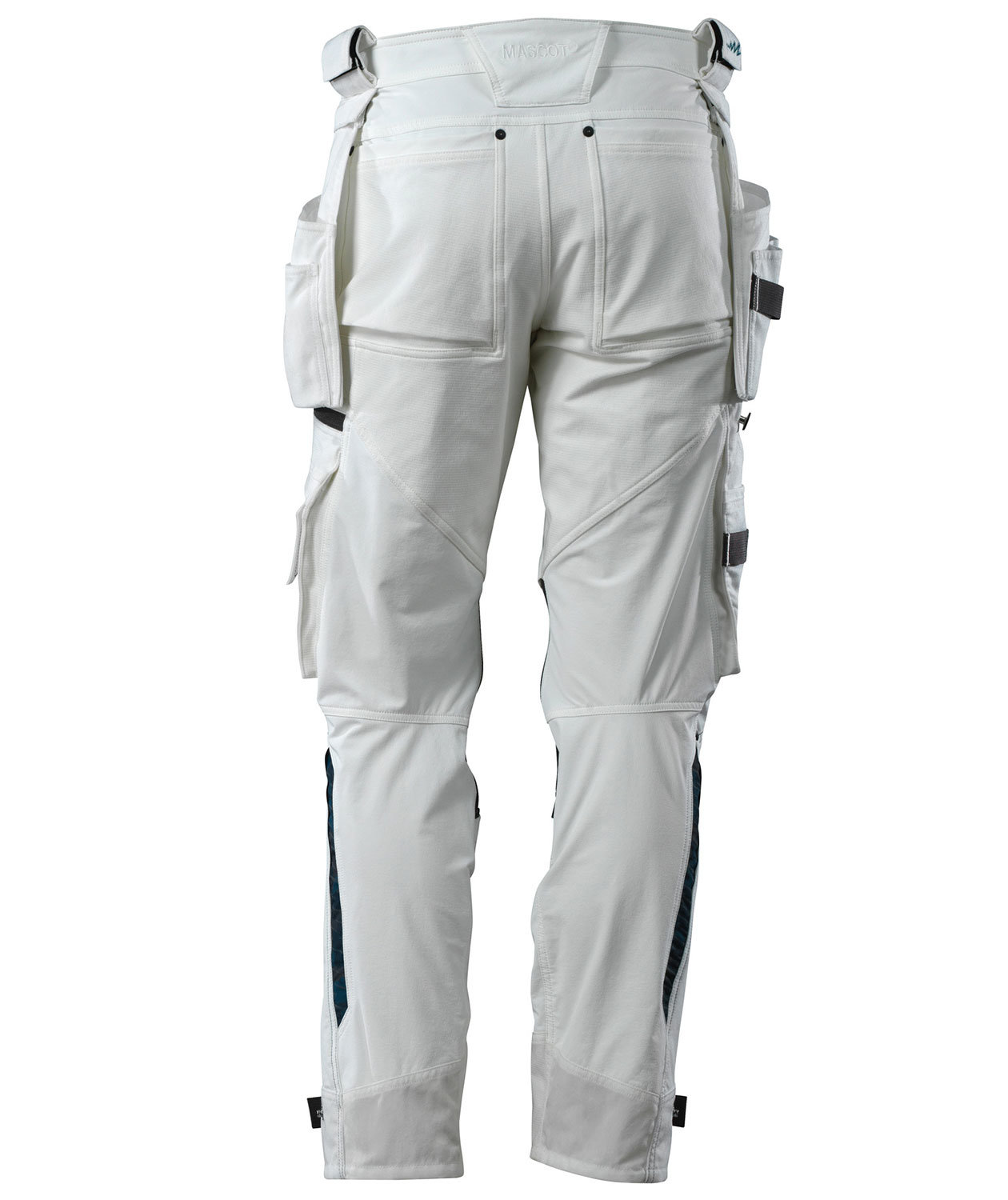 Mascot Advanced craftsman trousers Full stretch, White, large image number 3