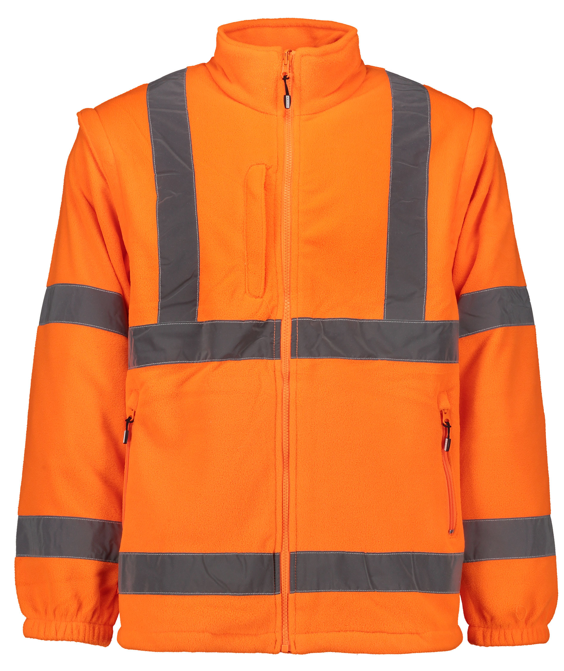 Ocean 2-i-1 fleecejacka, Varsel Orange