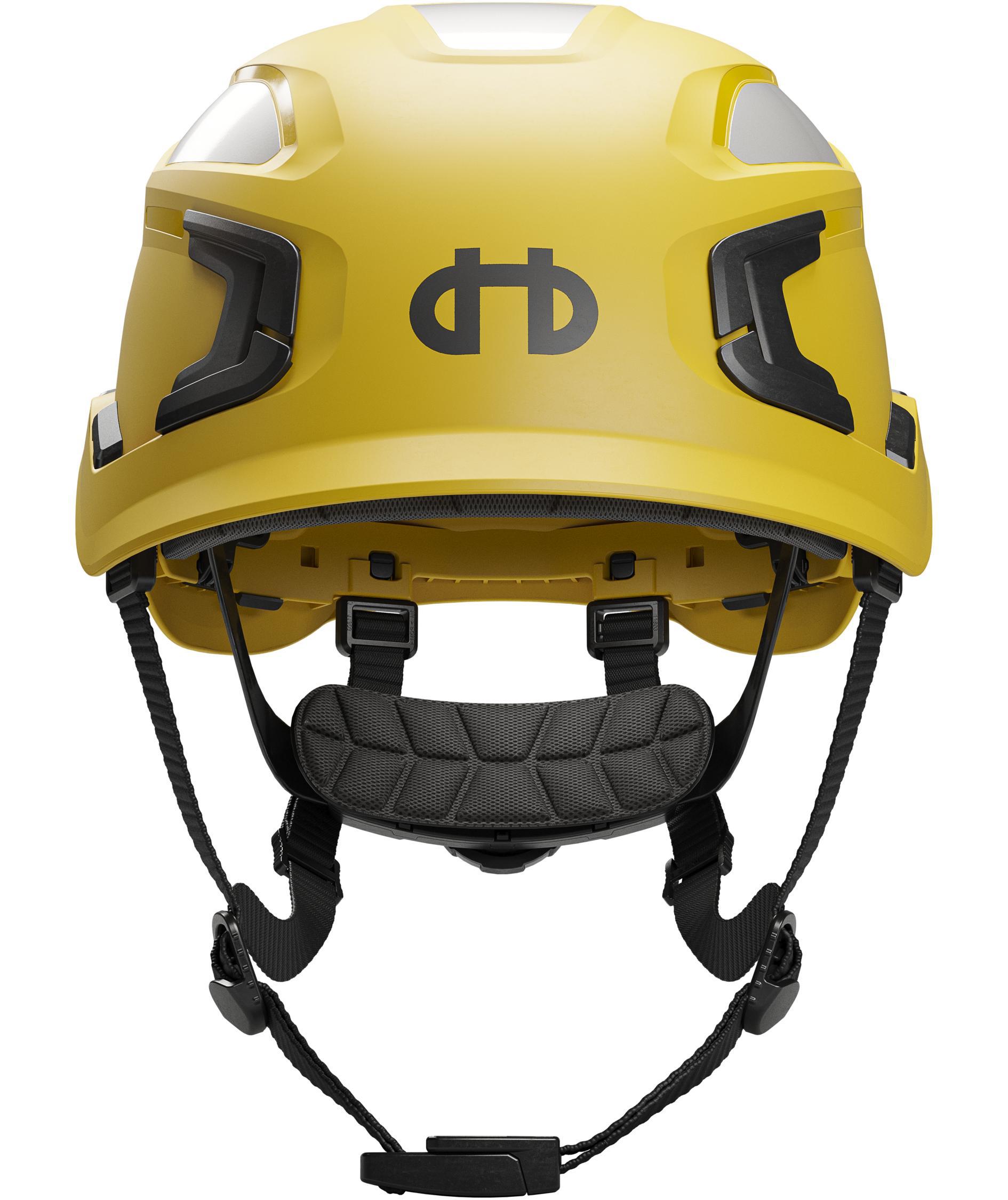 Hellberg Sector non-vented safety helmet, Yellow, Yellow, large image number 3