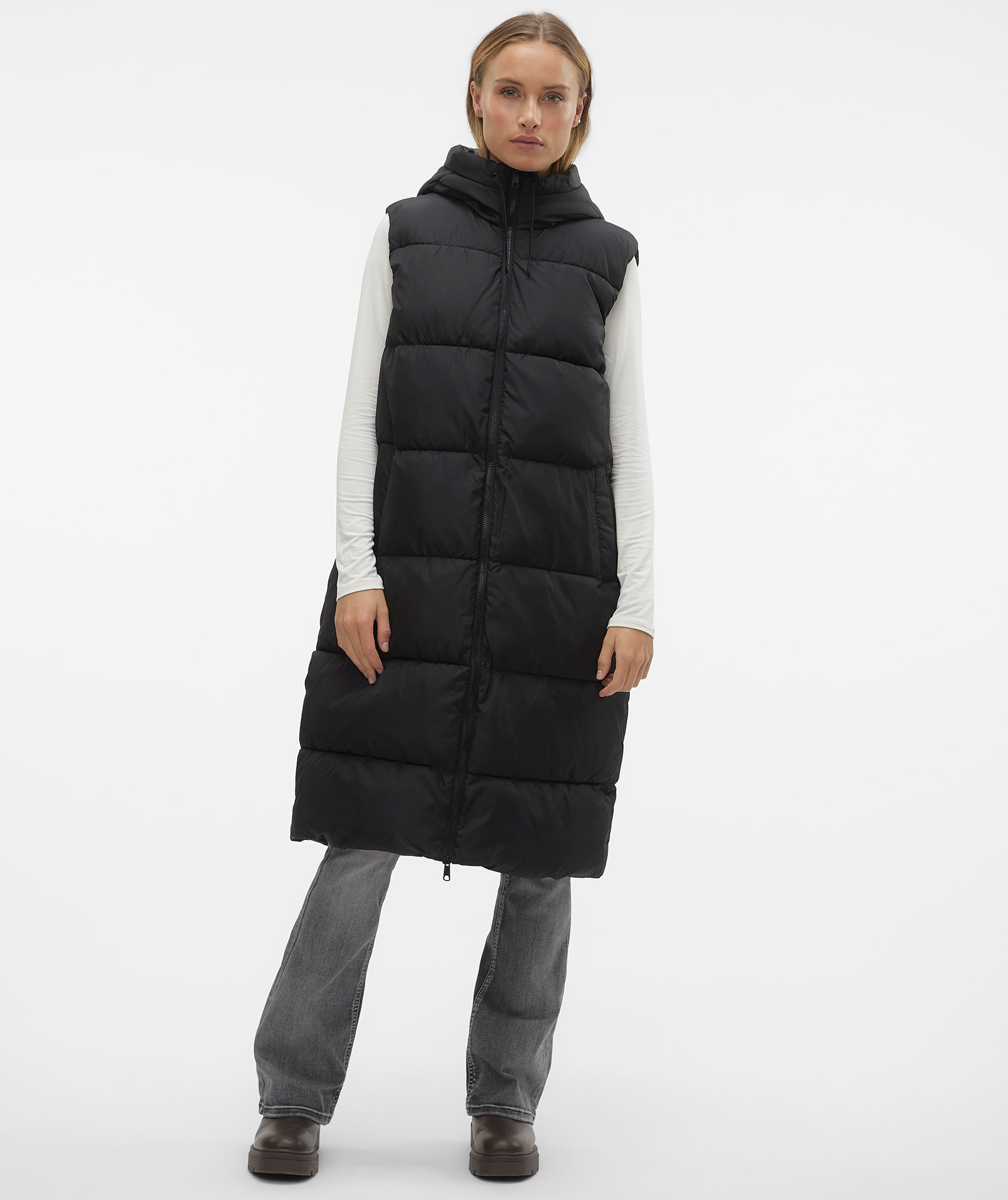 Vero Moda VMLIGAANE langes Steppweste