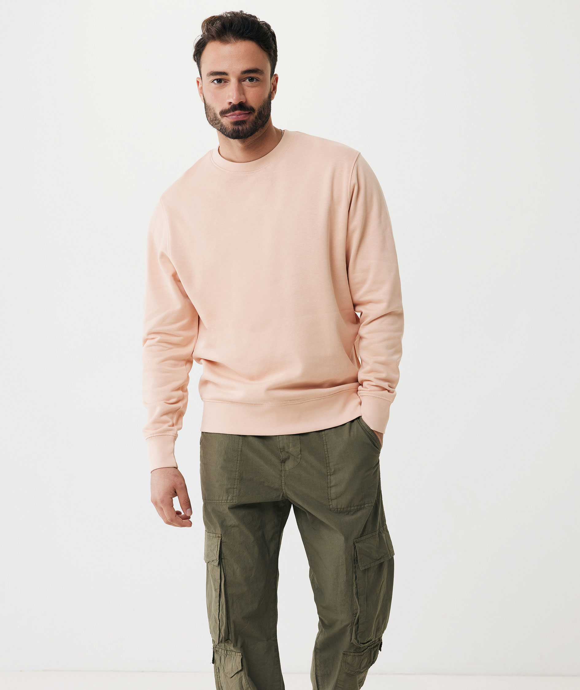 Iqoniq Etosha sweatshirt, Peach Nectar, large image number 12
