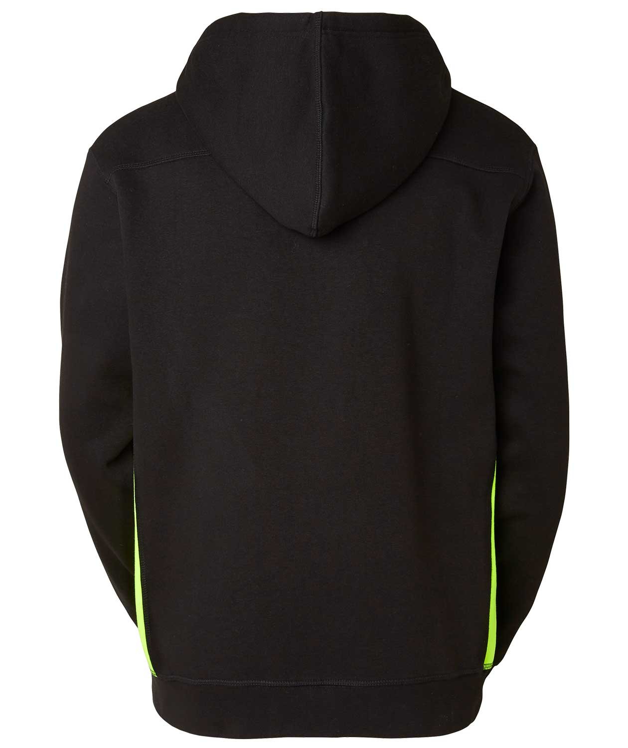 South West Franklin hoodie med blixtl&aring;s, Svart/Gul, large image number 2