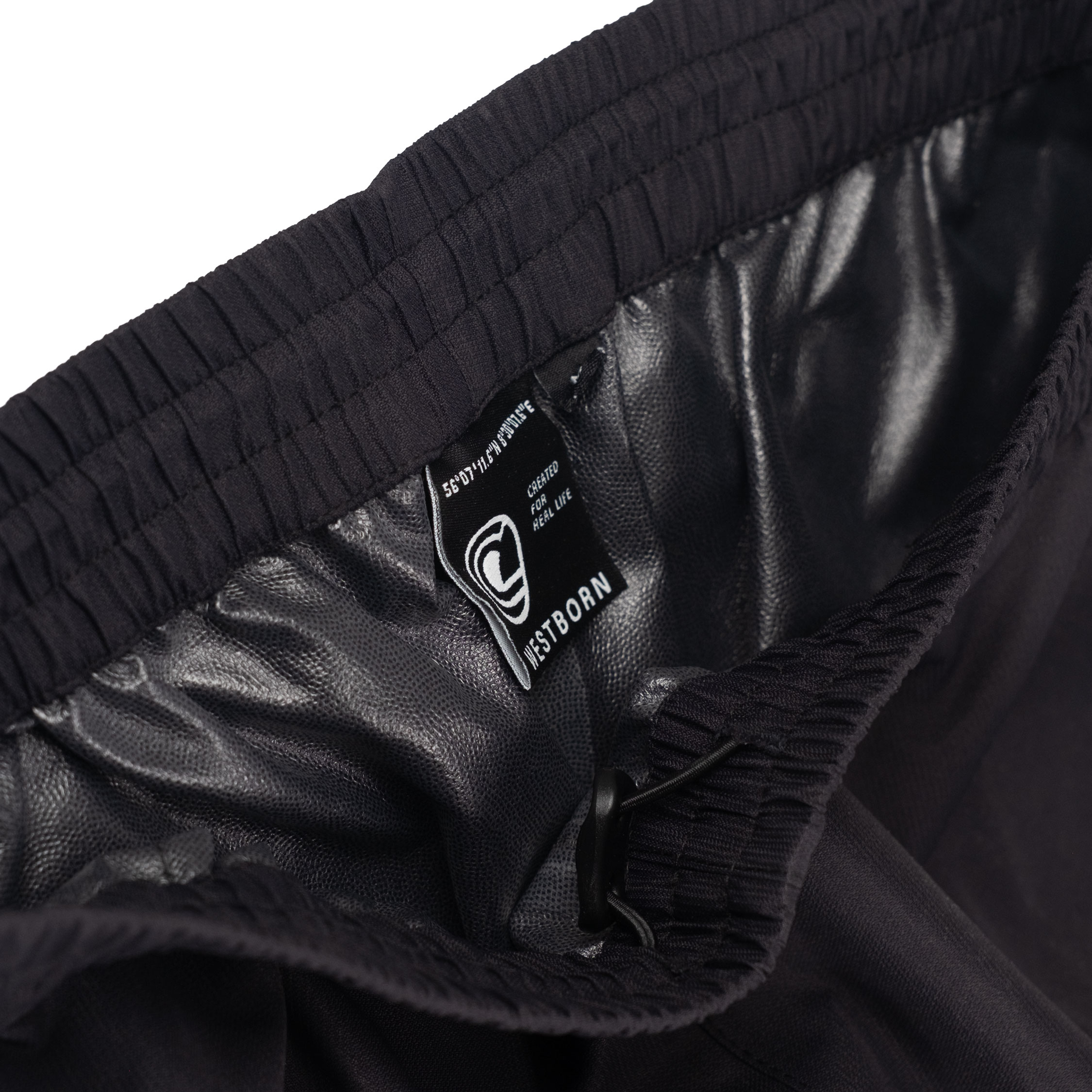 Westborn regnbukse, Black, large image number 3