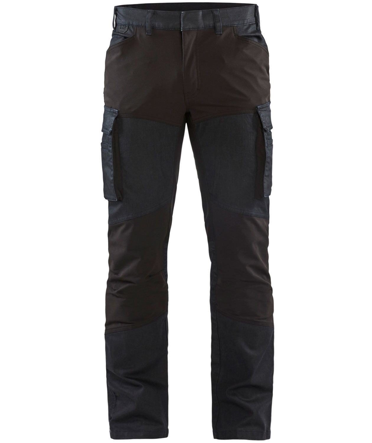 Bl&aring;kl&auml;der denim arbejdsbukser, Marine/Sort, large image number 0