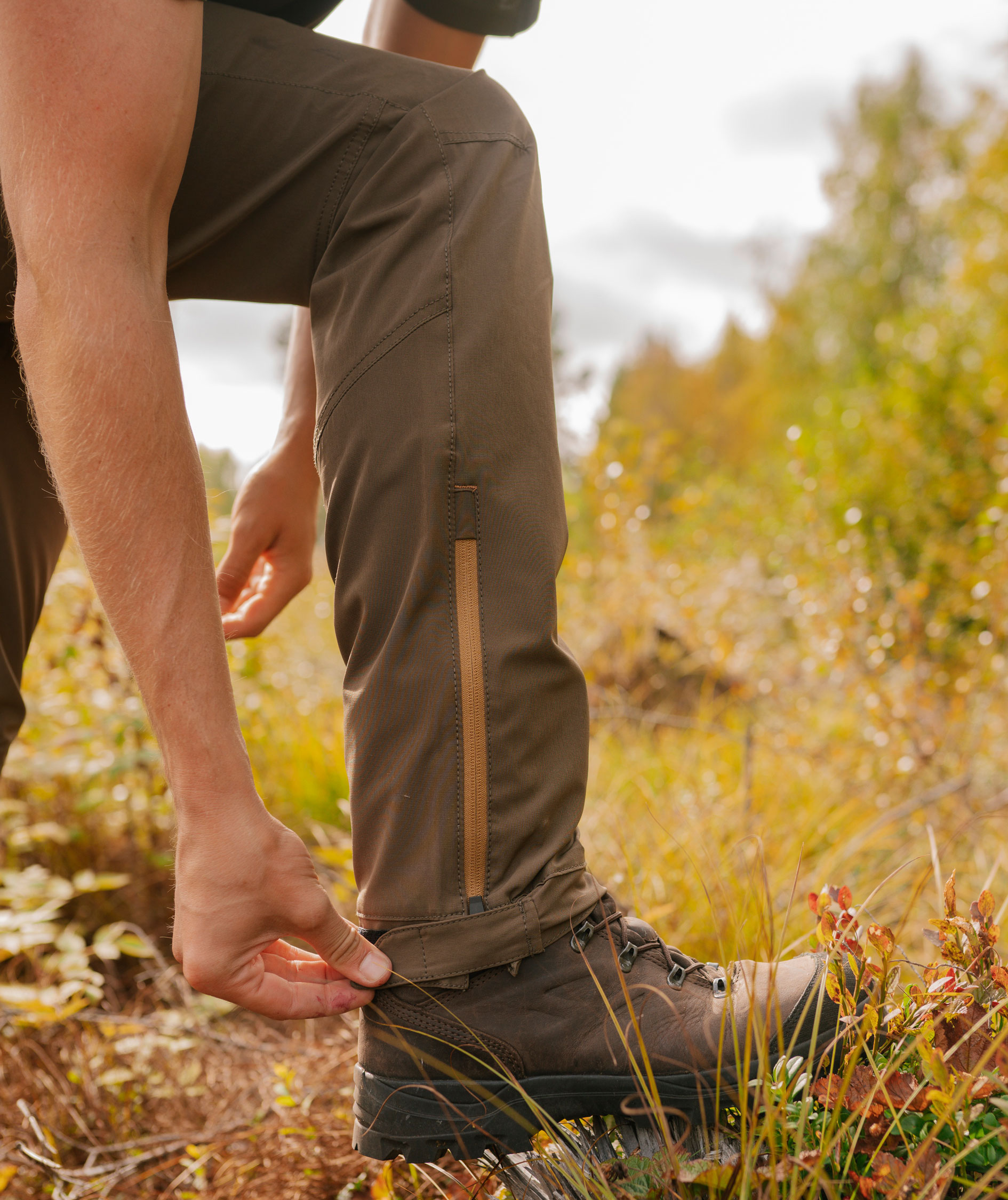 Pinewood&nbsp;Finnveden Trail stretch bukser, Earth Brown, large image number 10
