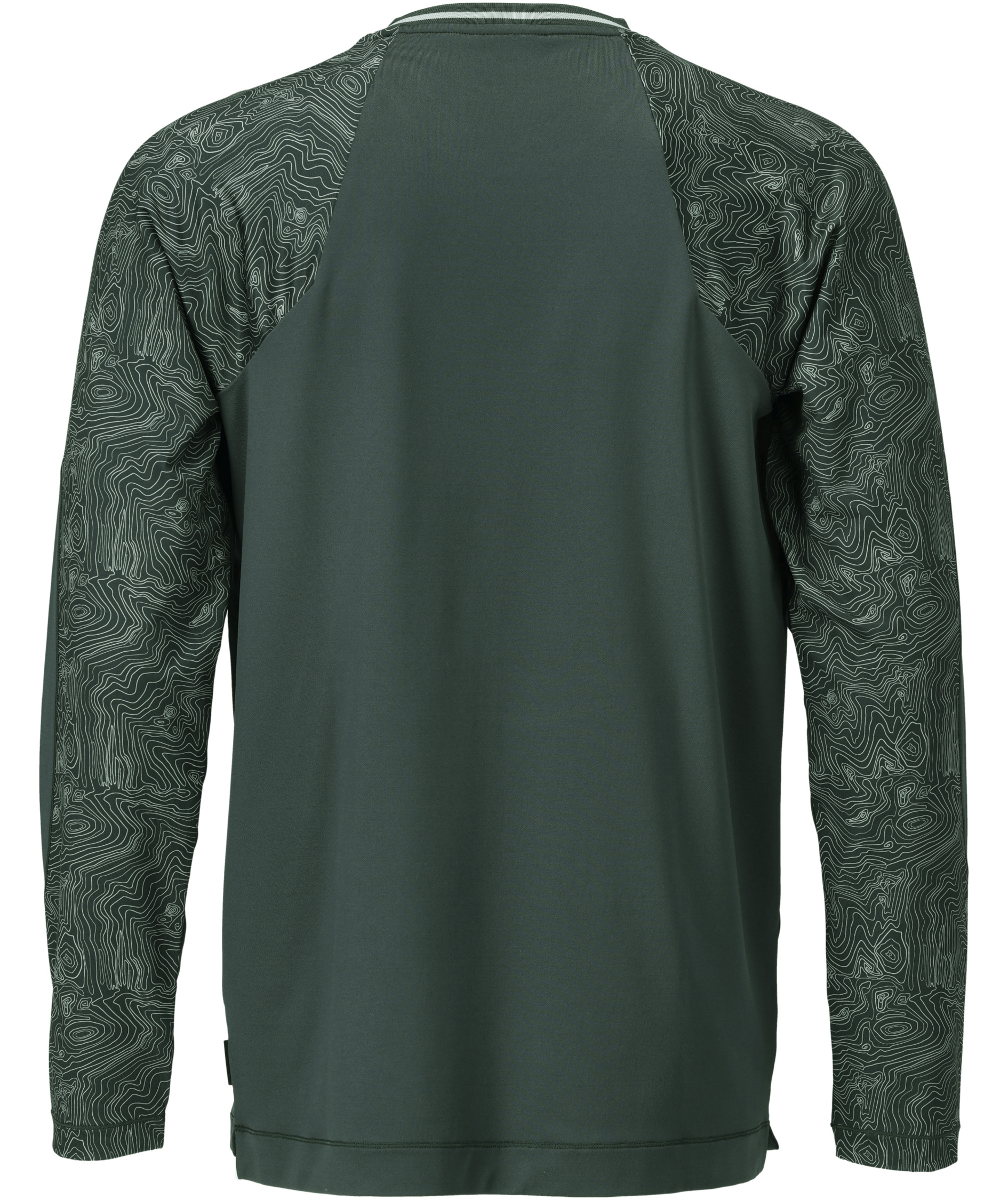 Mascot Customized langermet T-skjorte, Skogsgr&oslash;nn, large image number 1