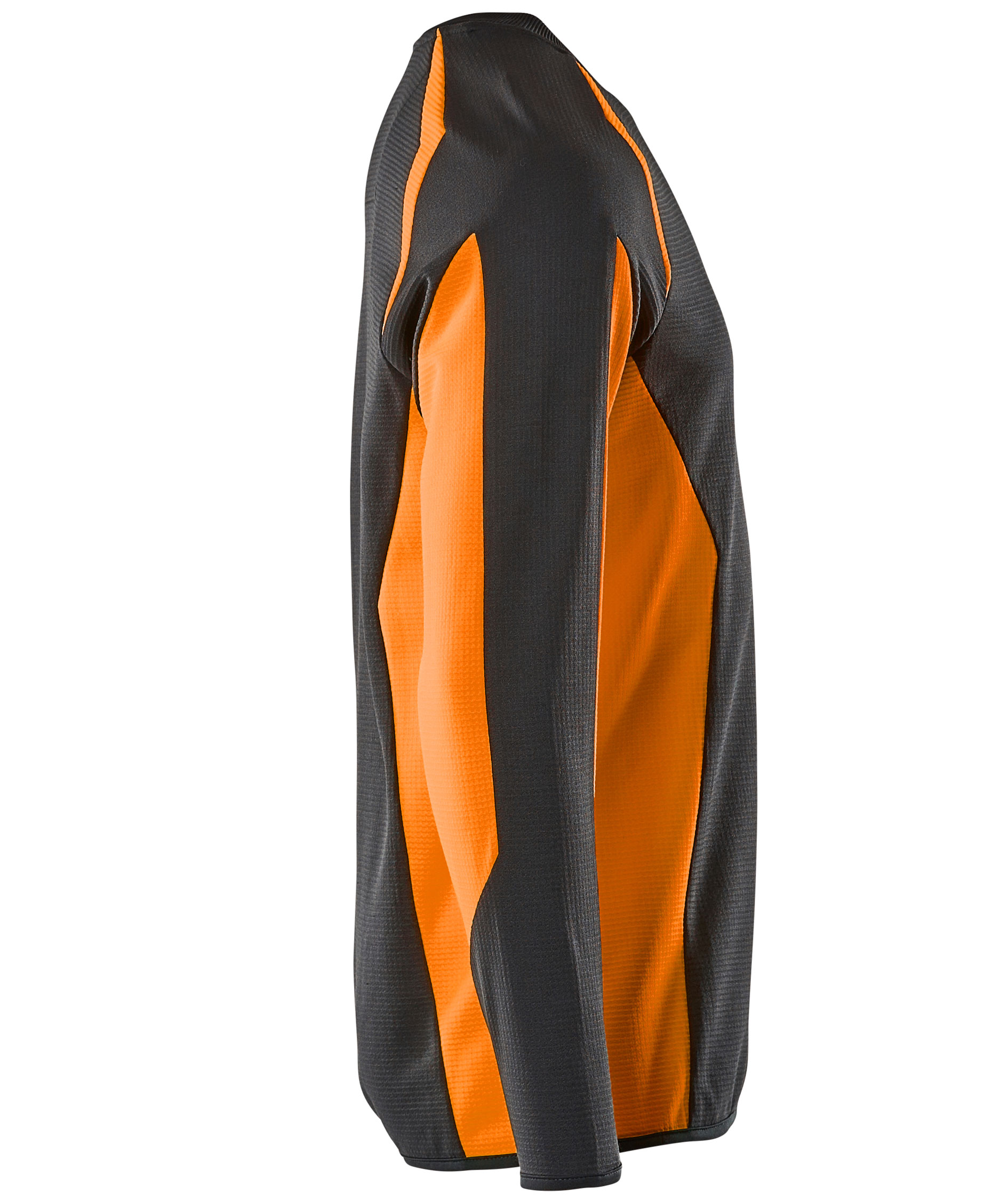 Mascot Accelerate Safe collegegenser, M&oslash;rk Marine/Hi-Vis Oransje, large image number 2